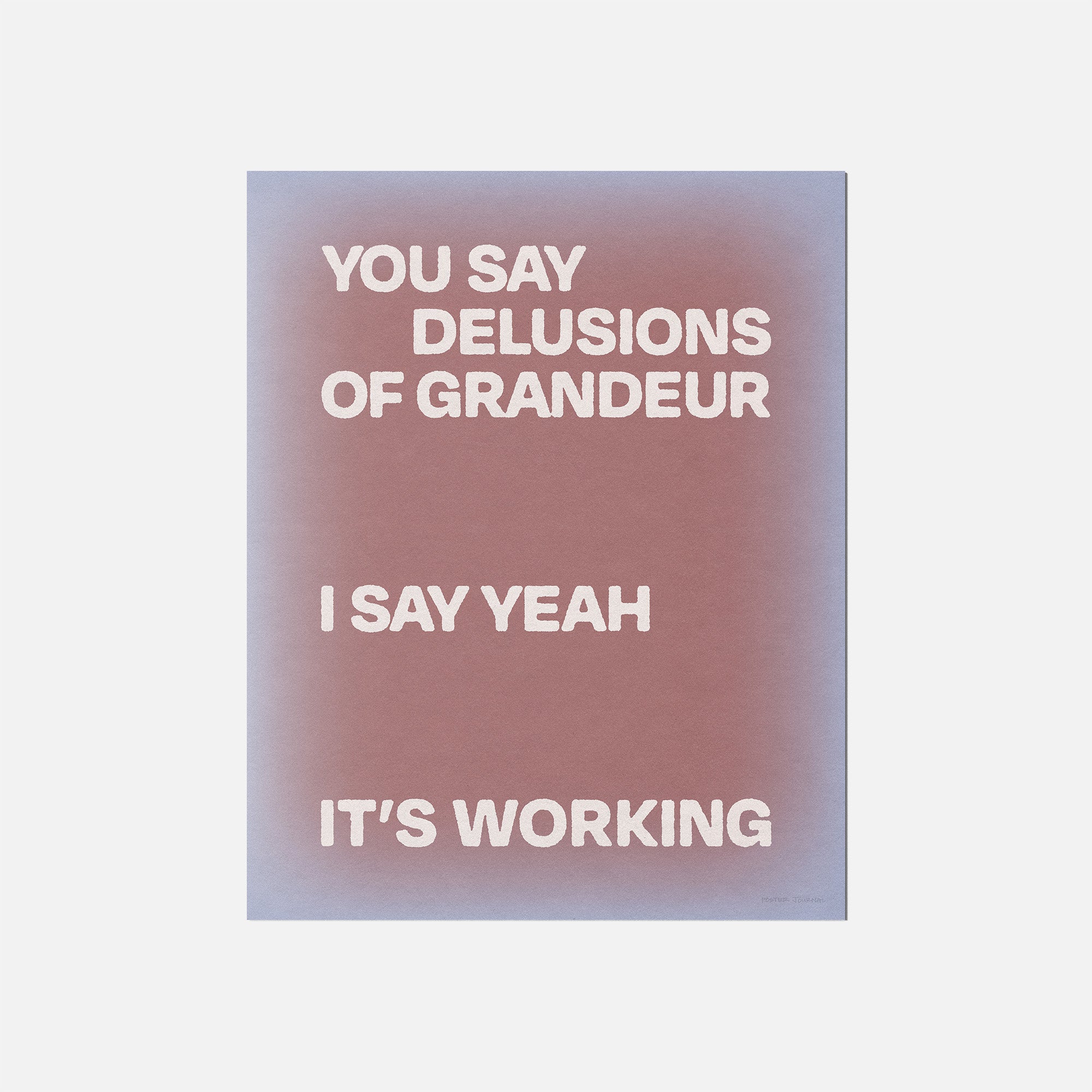 DELUSIONS PRINT