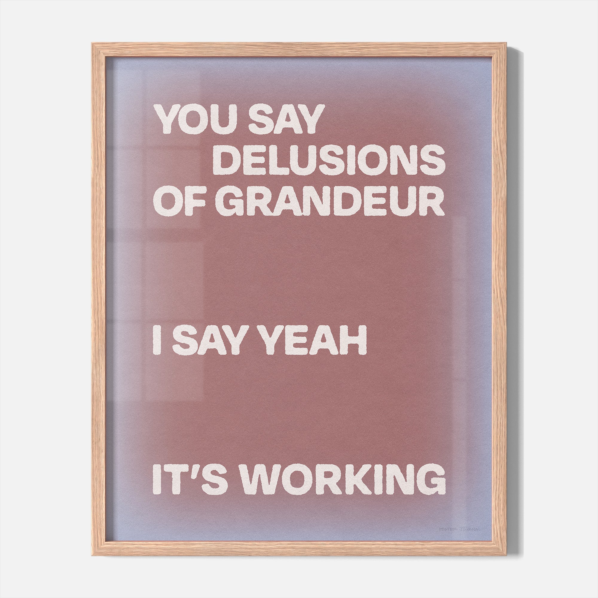 DELUSIONS PRINT