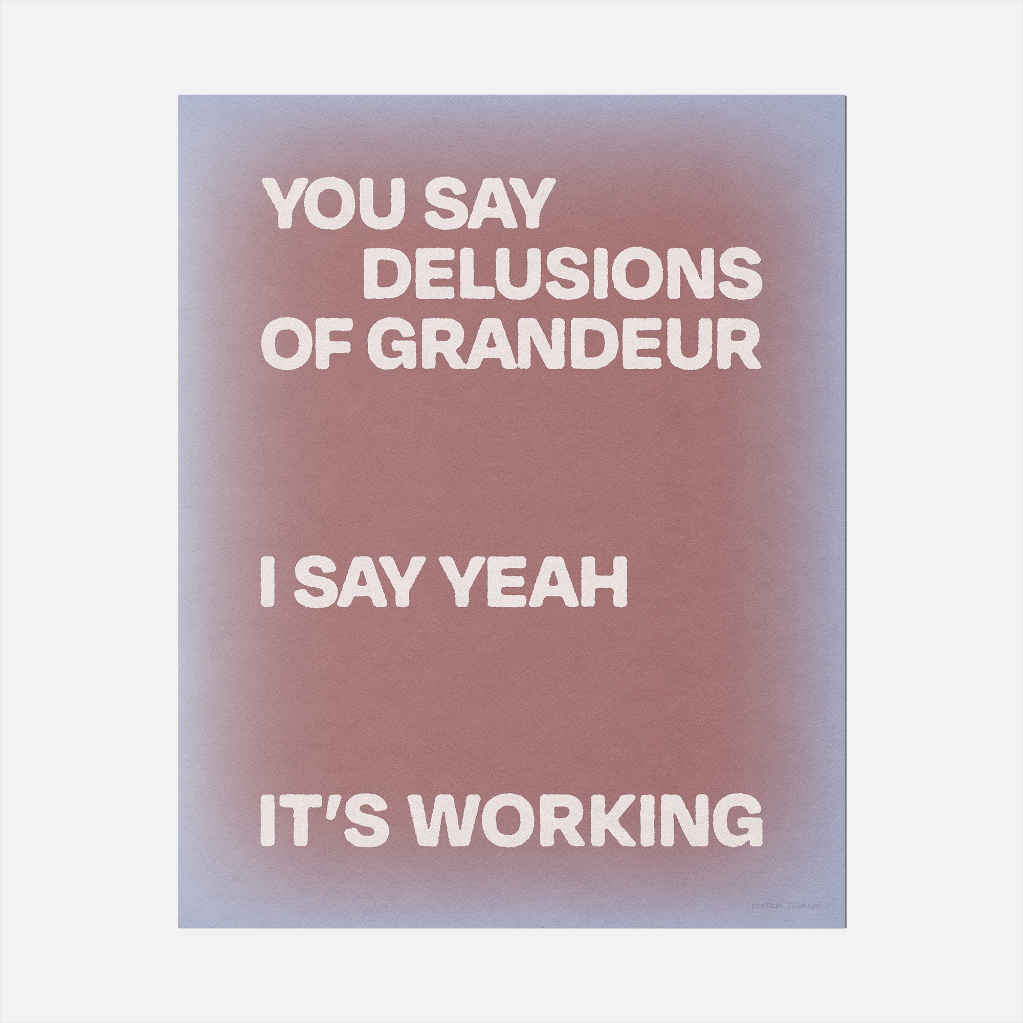 DELUSIONS PRINT