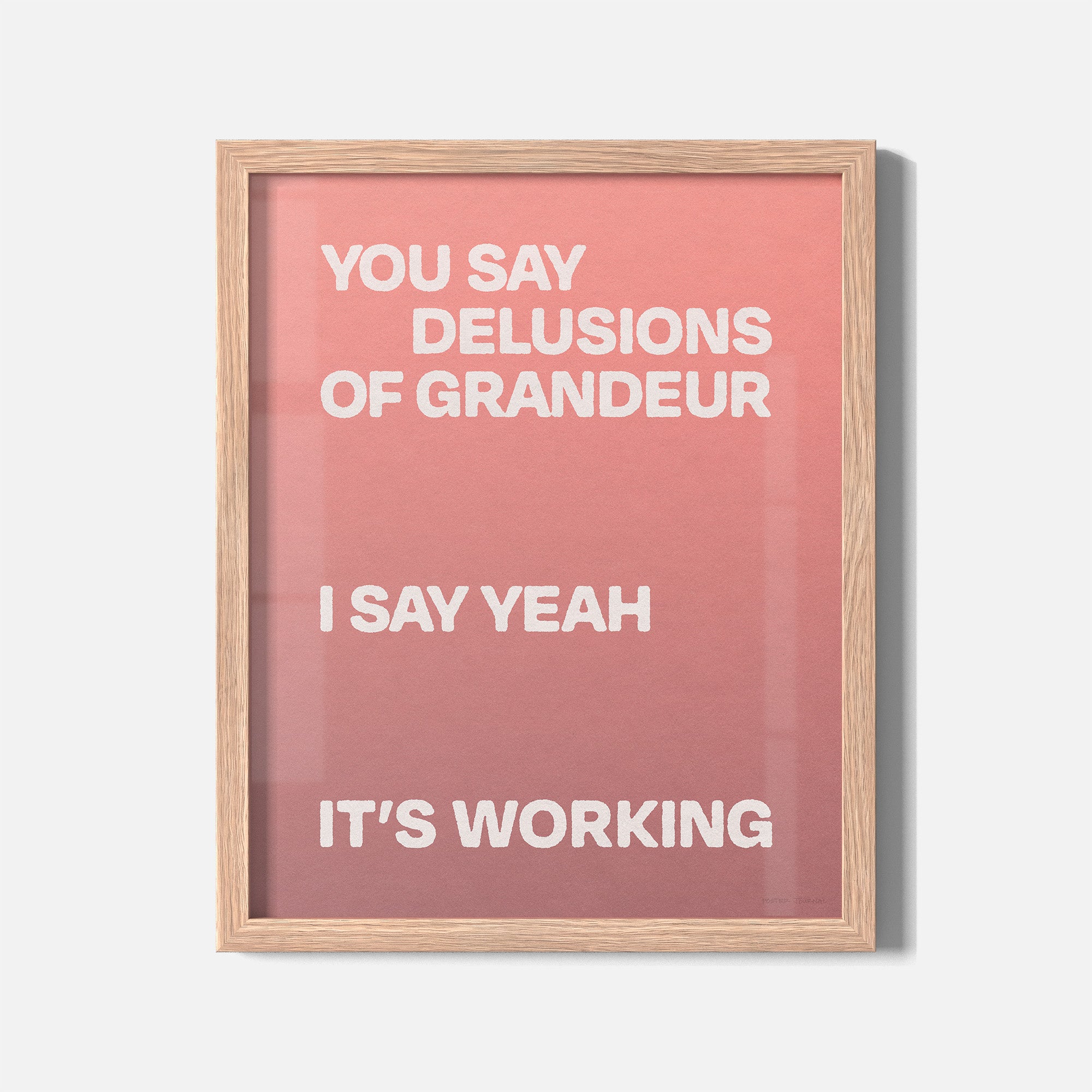 DELUSIONS PRINT
