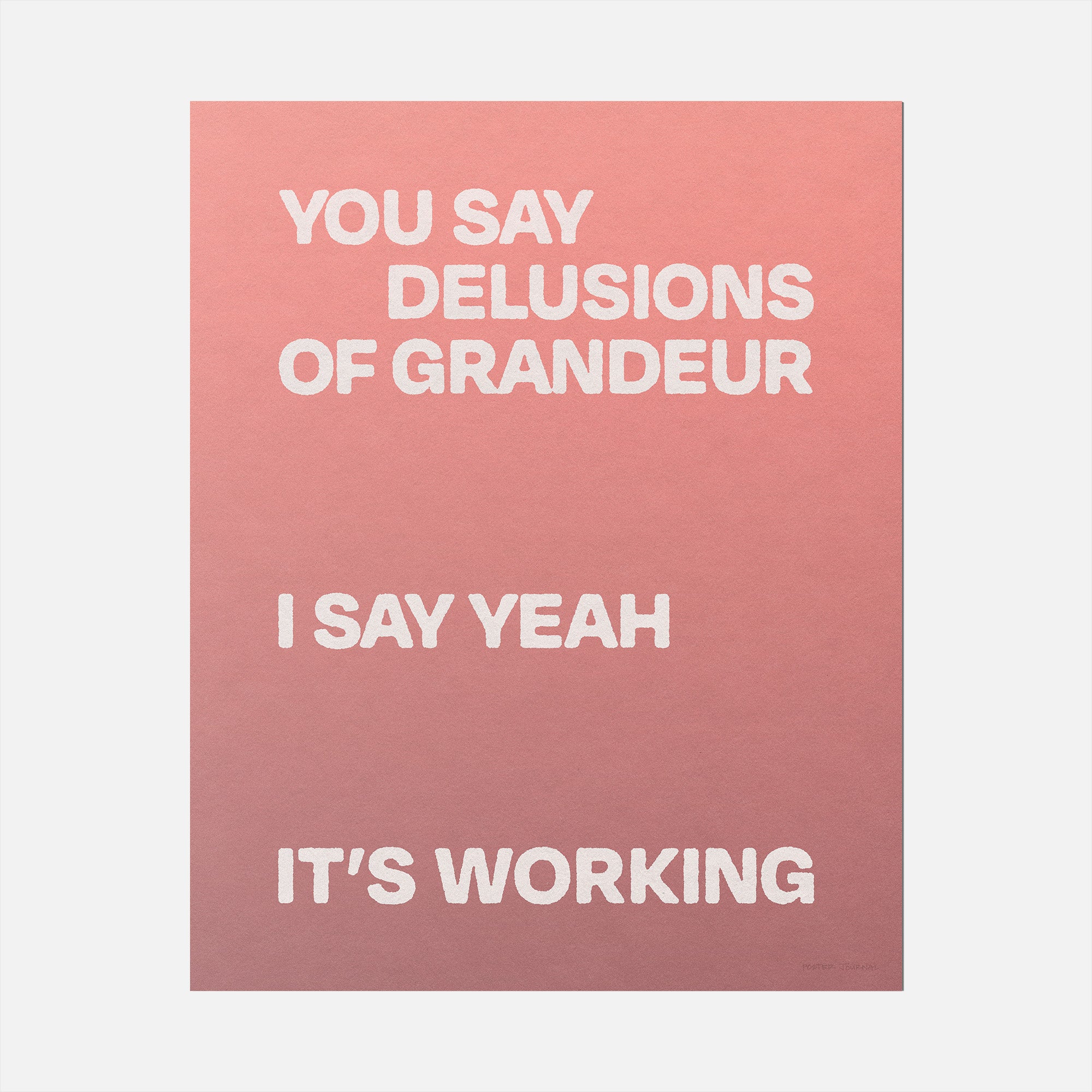 DELUSIONS PRINT
