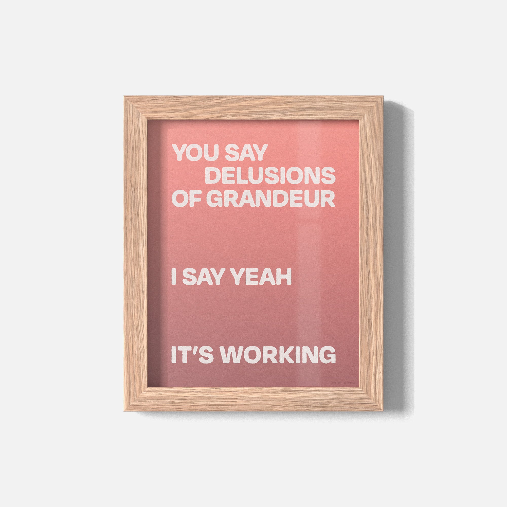 DELUSIONS PRINT