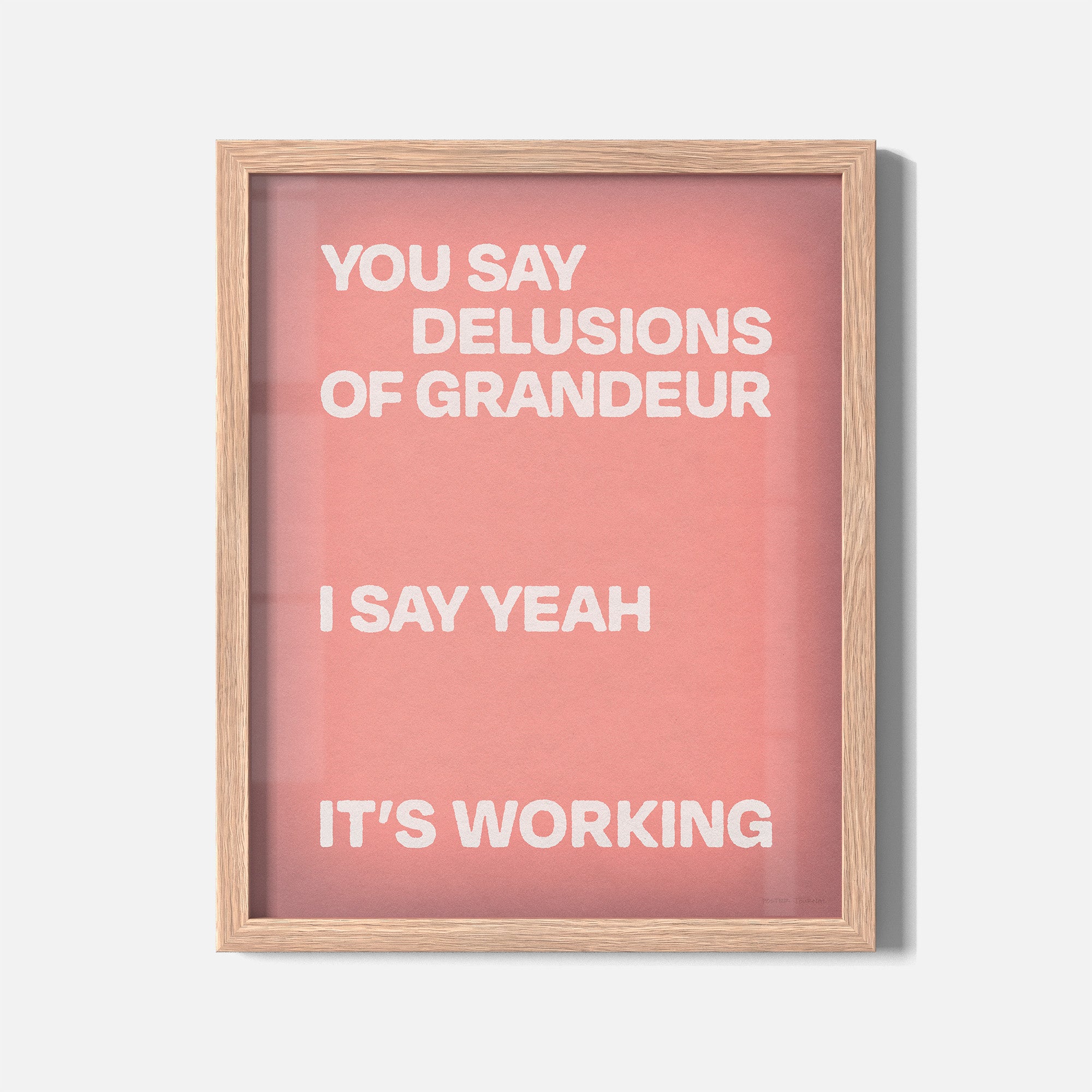 DELUSIONS PRINT