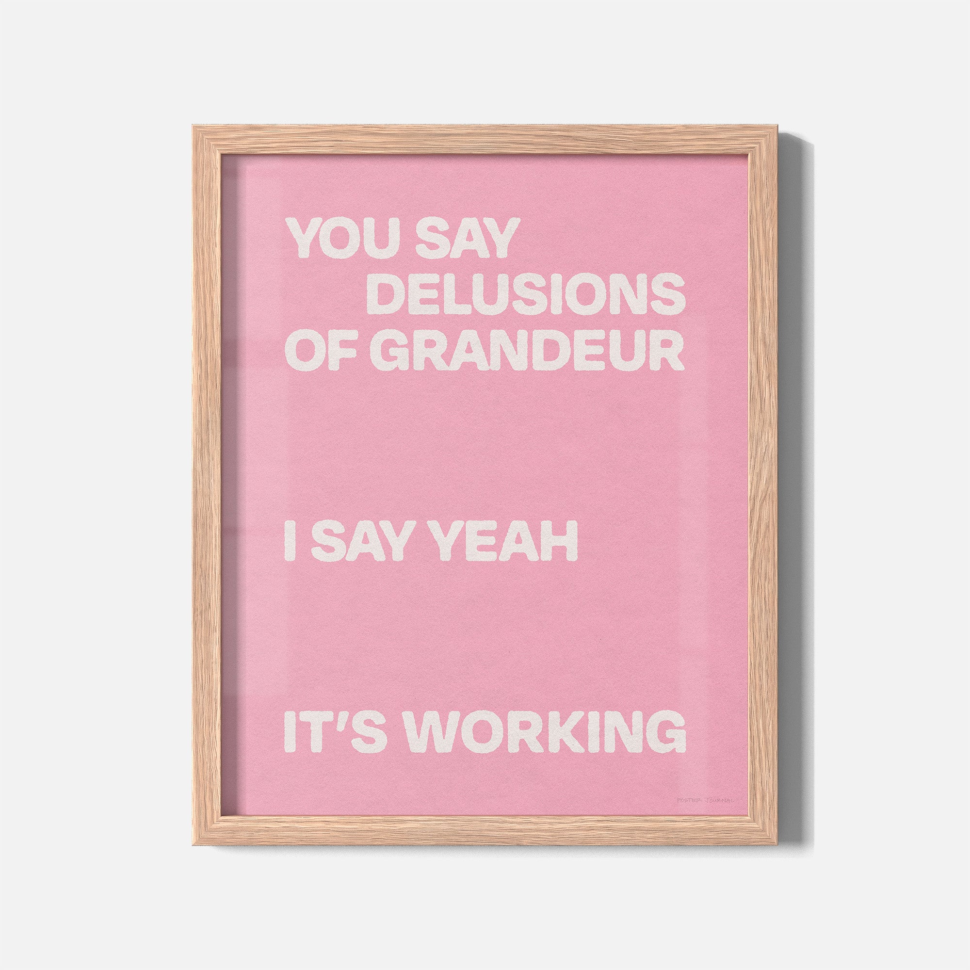 DELUSIONS PRINT
