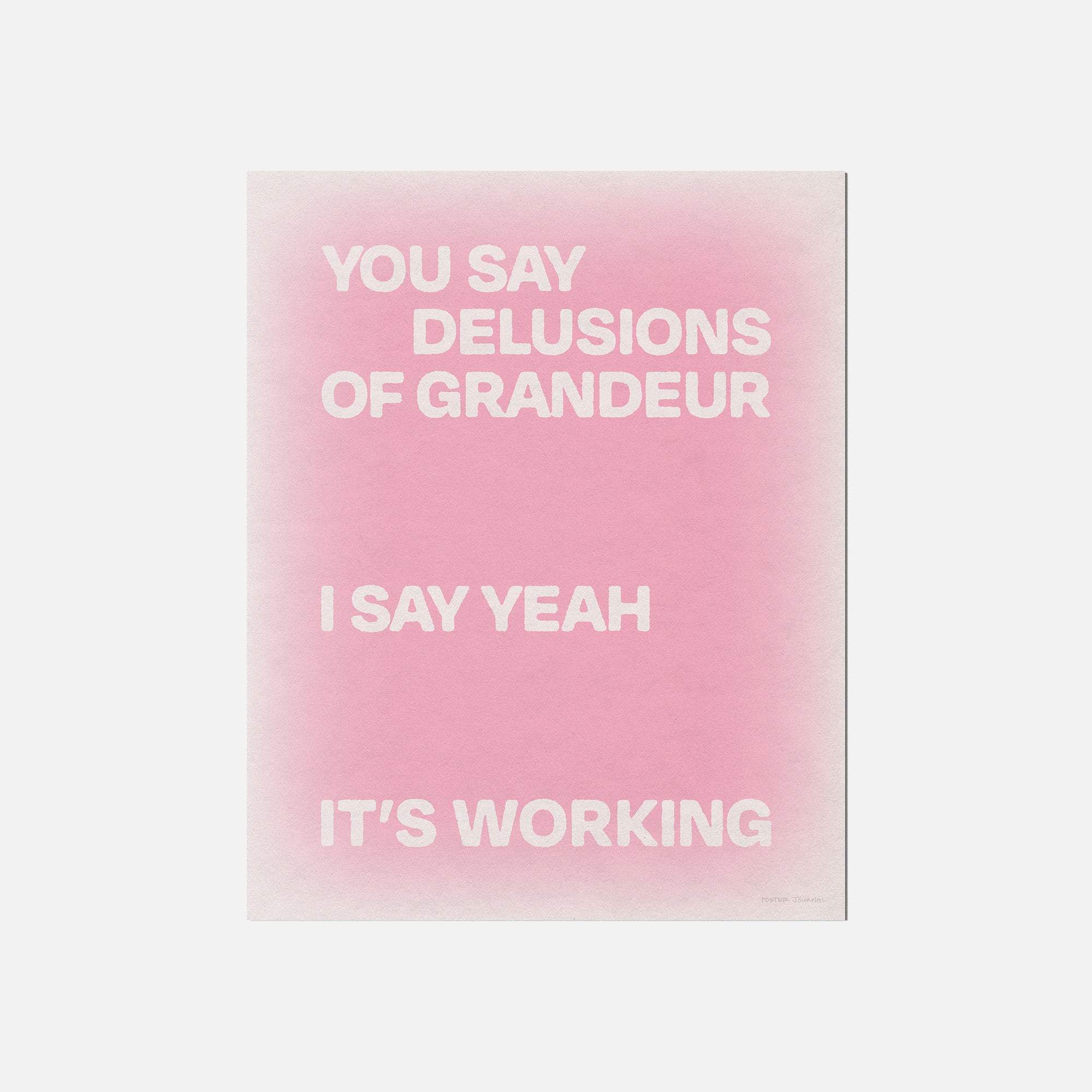 DELUSIONS PRINT