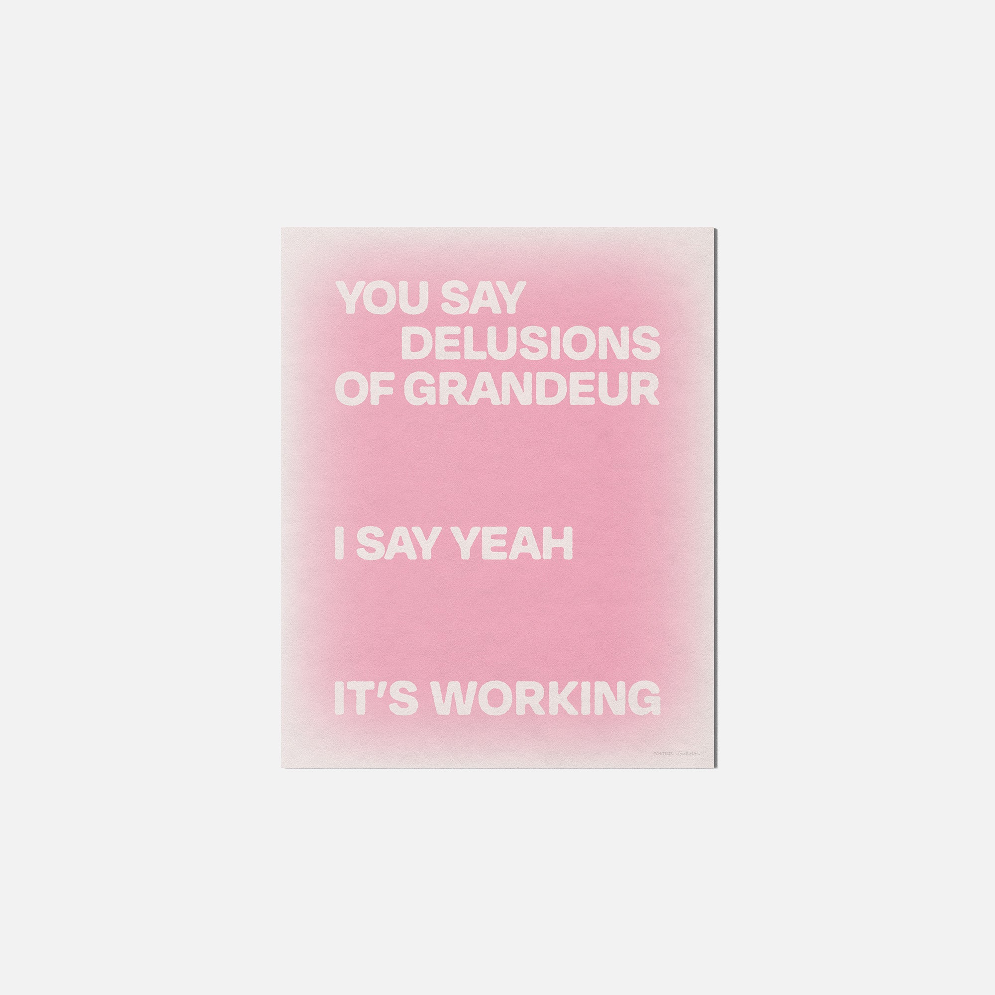 DELUSIONS PRINT