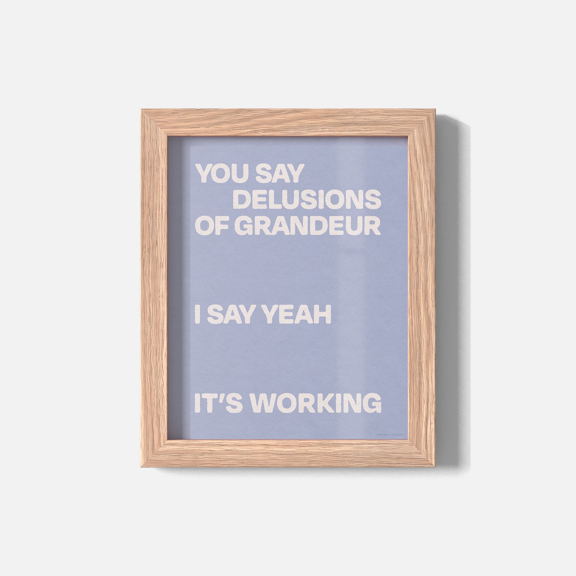 DELUSIONS PRINT