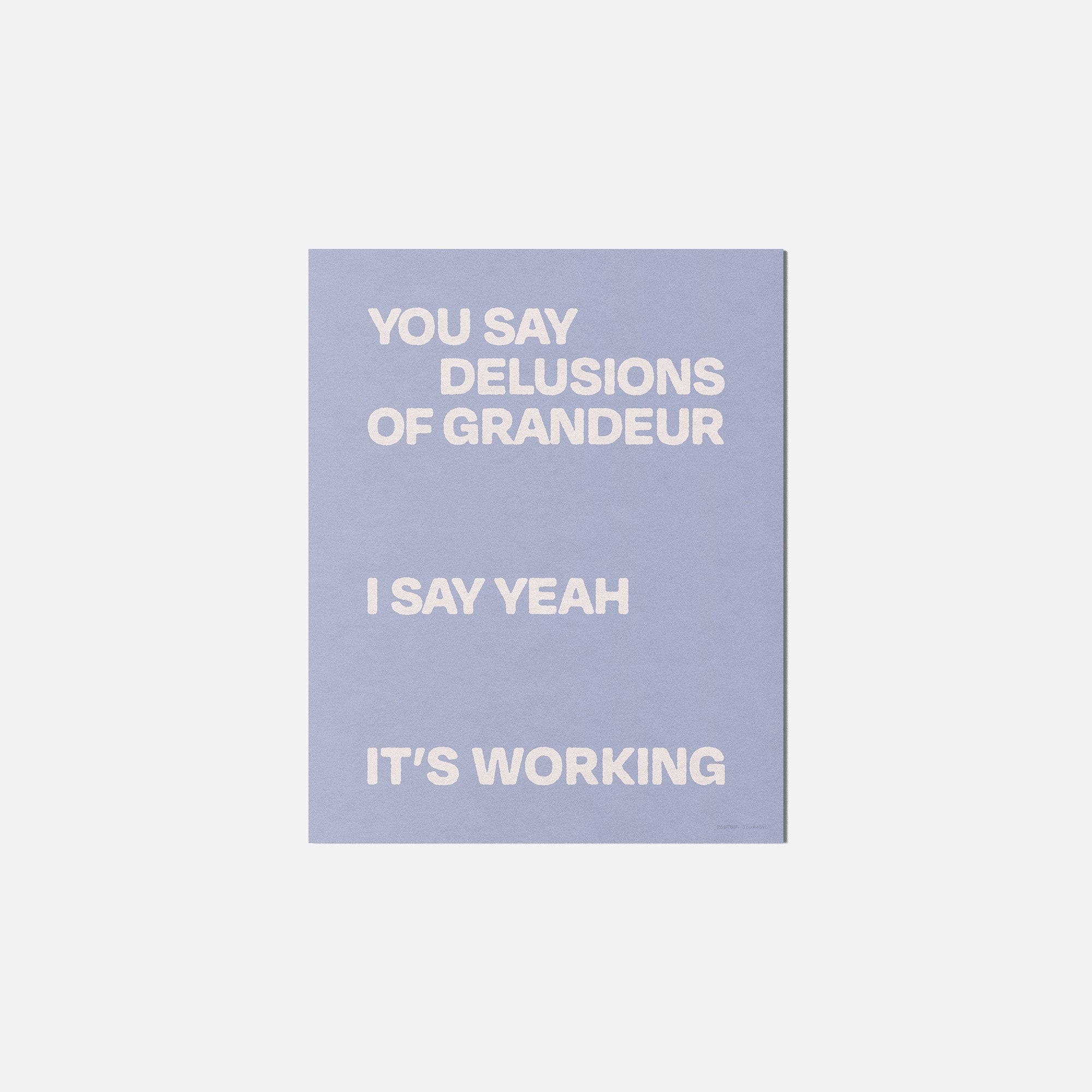 DELUSIONS PRINT