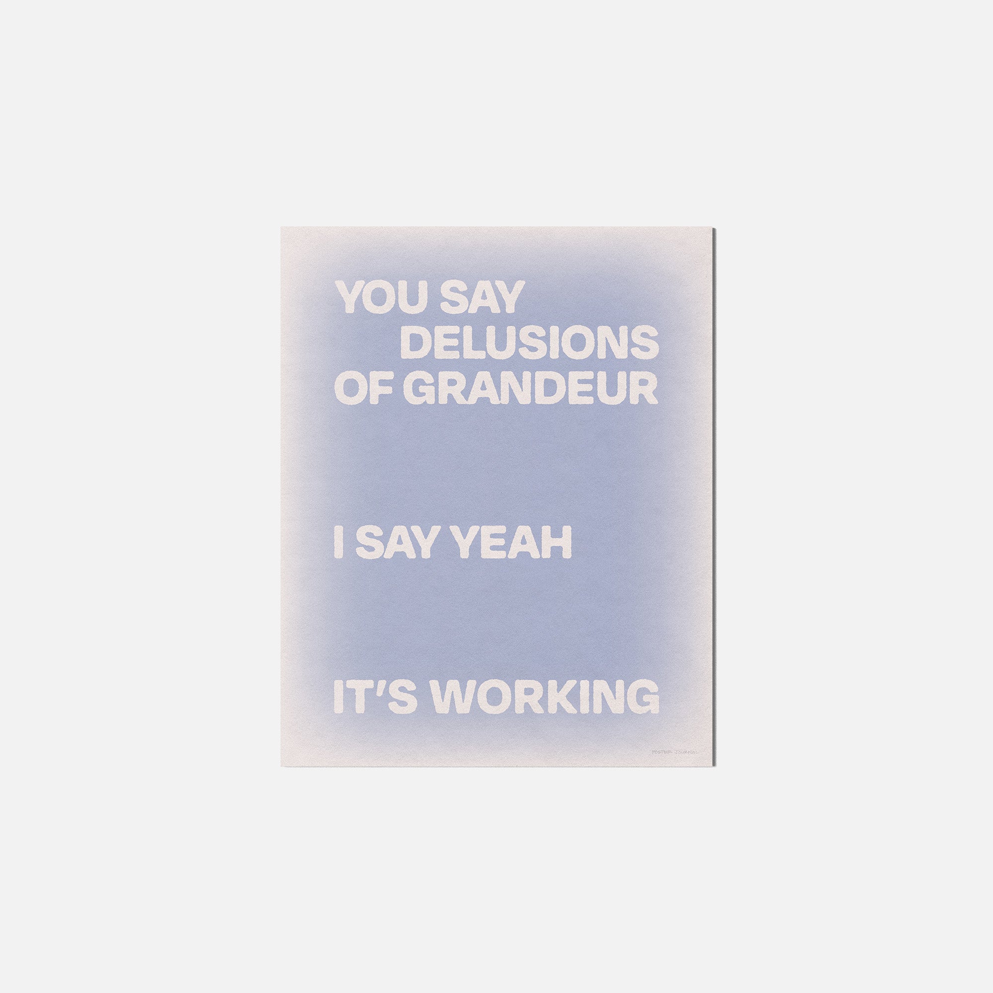 DELUSIONS PRINT