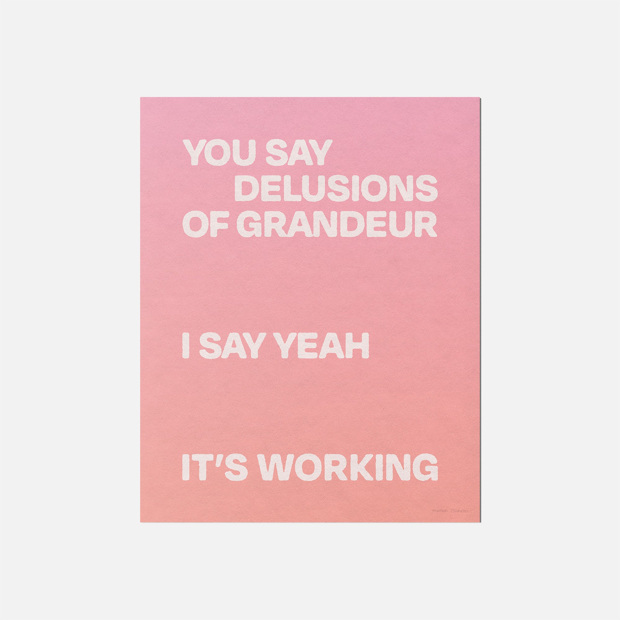 DELUSIONS PRINT