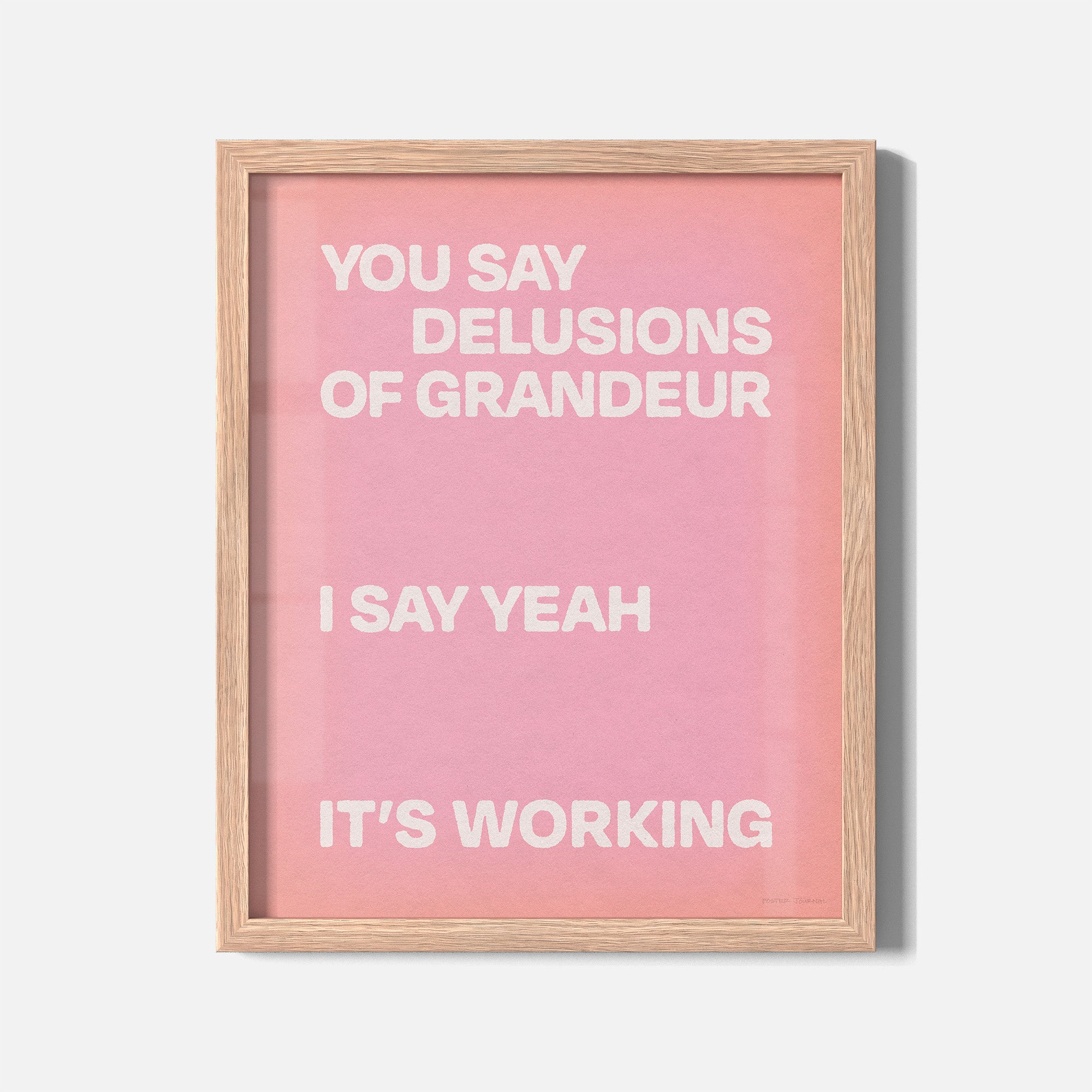DELUSIONS PRINT