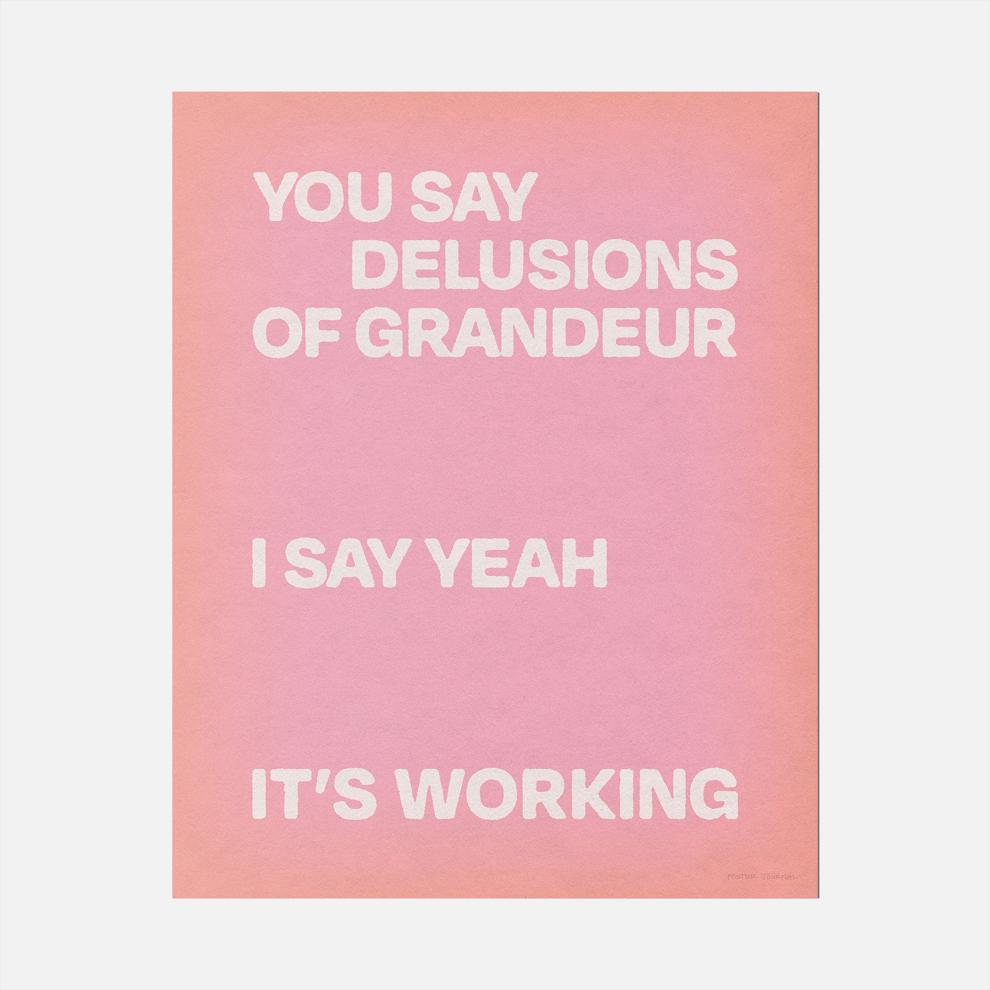 DELUSIONS PRINT