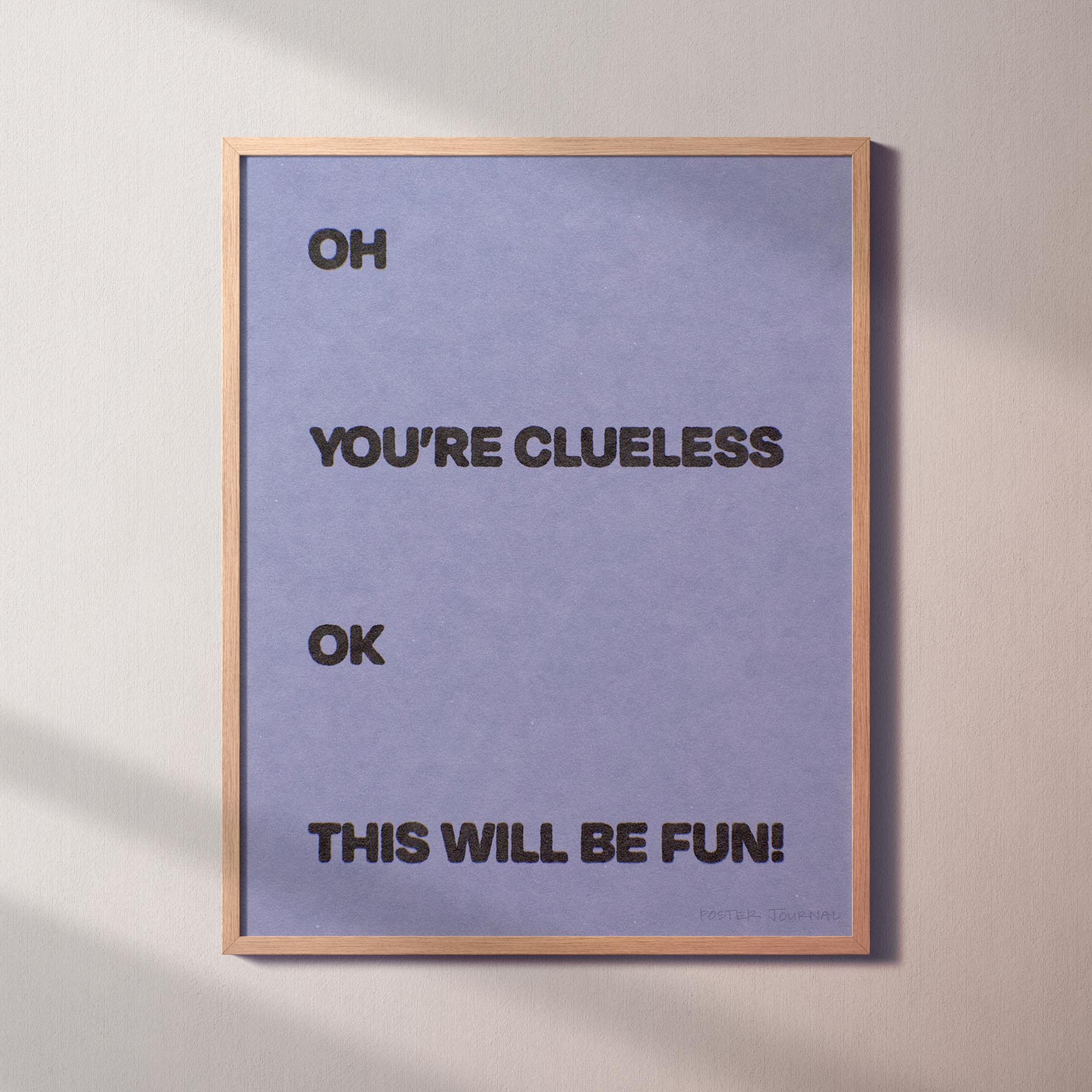CLUELESS PRINT