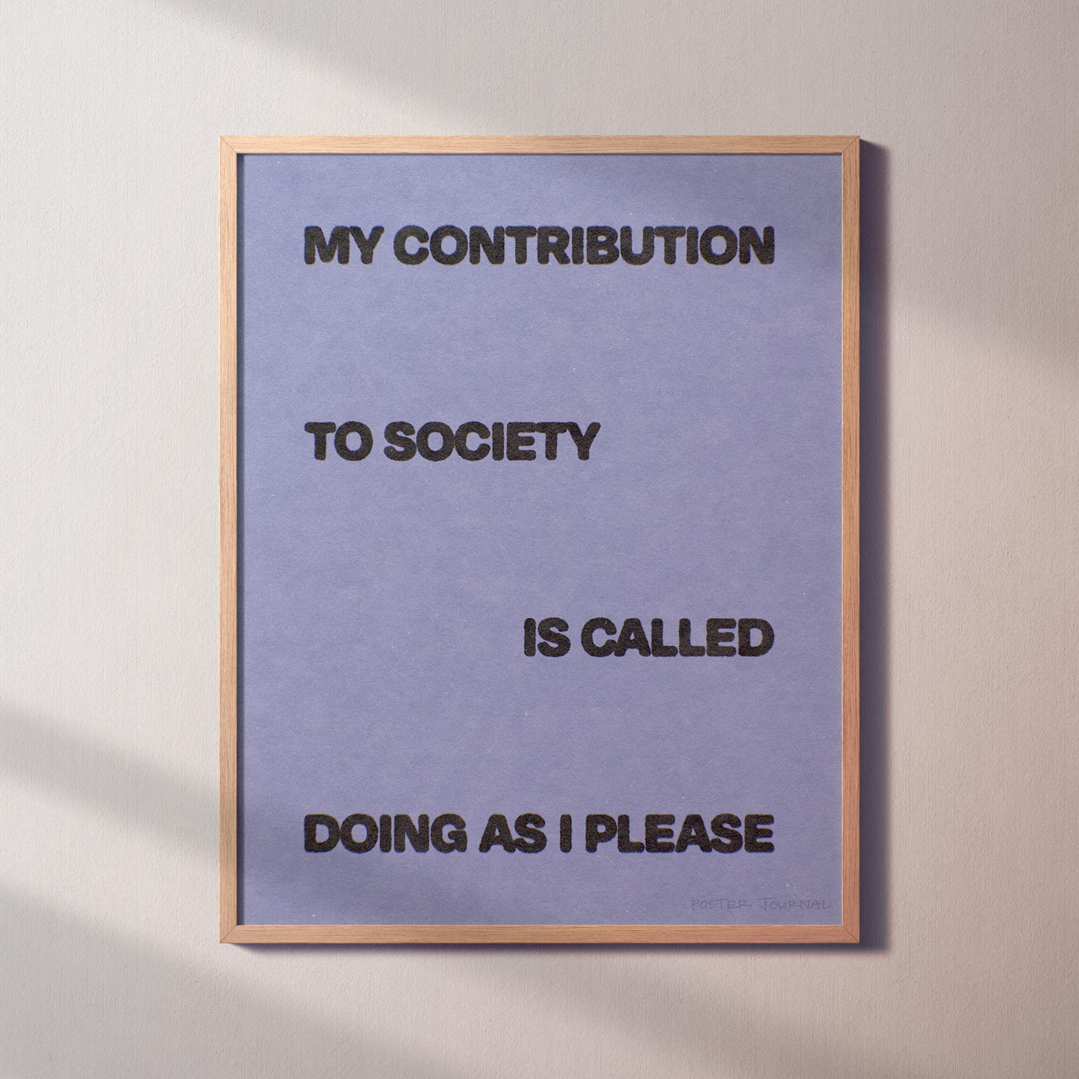 CONTRIBUTION PRINT