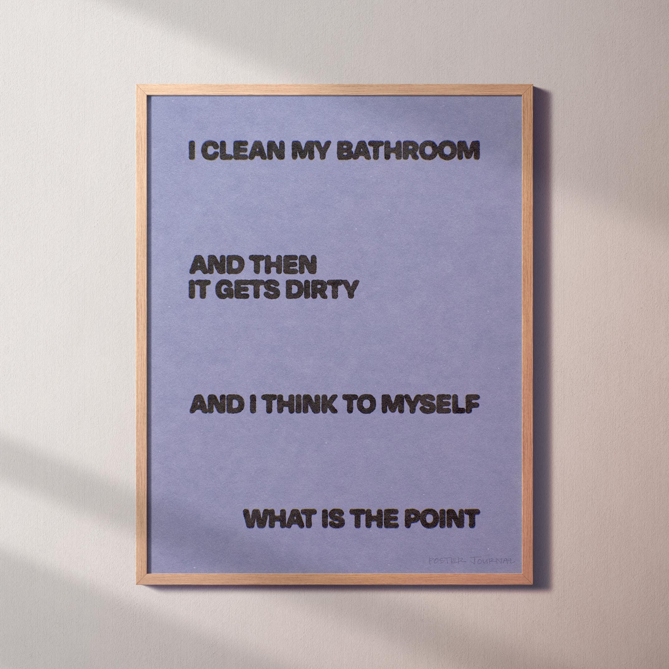 BATHROOM PRINT