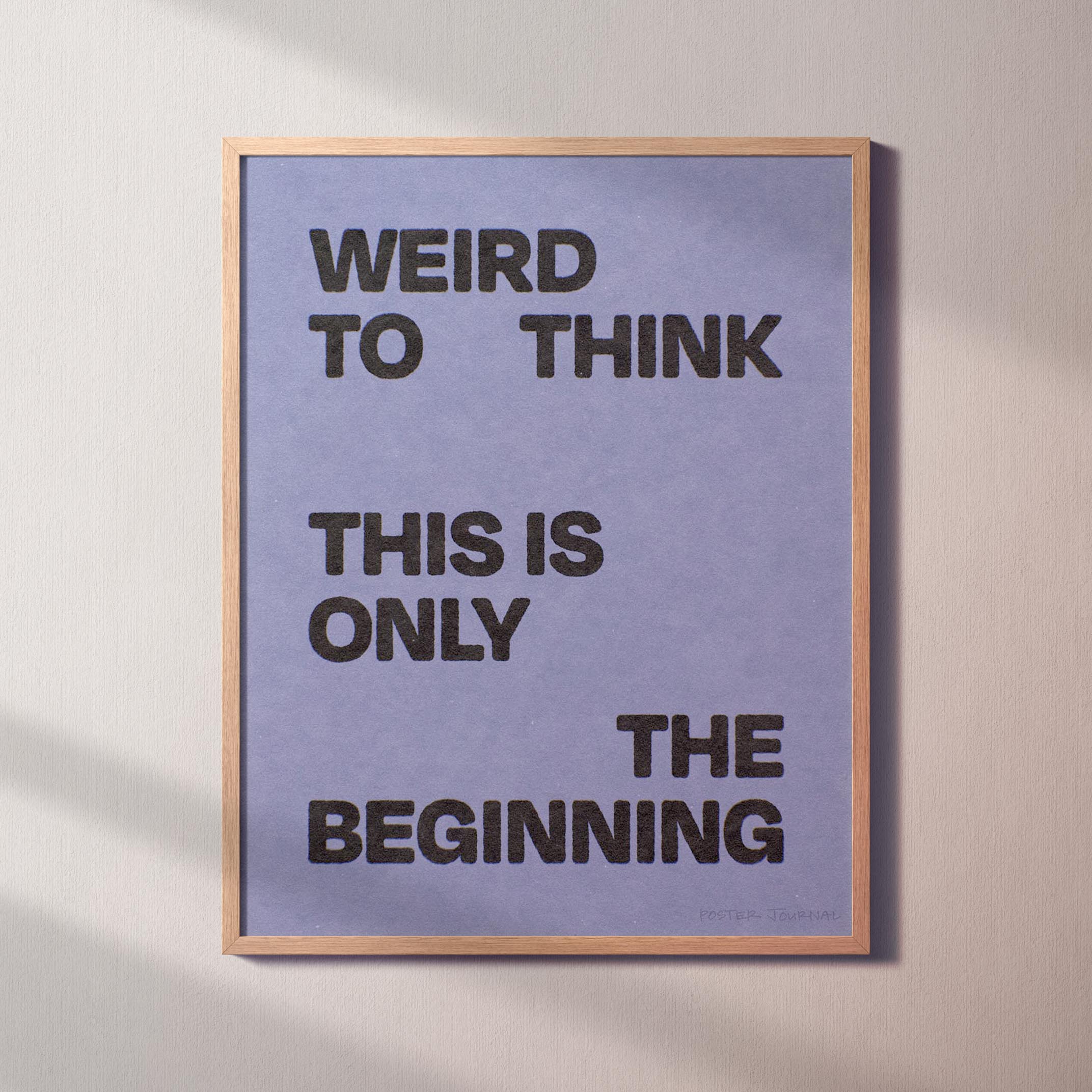 BEGINNING PRINT