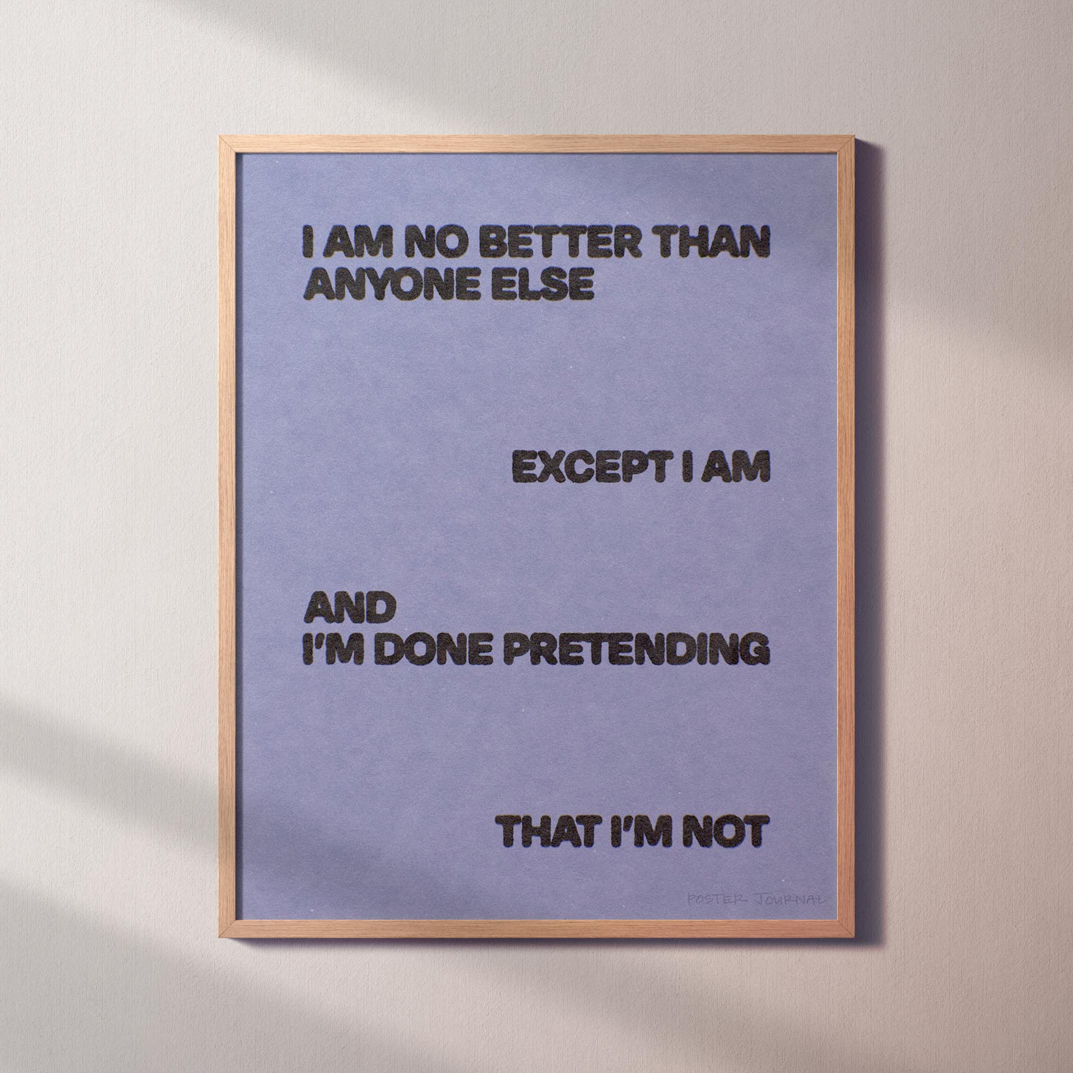 EXCEPT PRINT