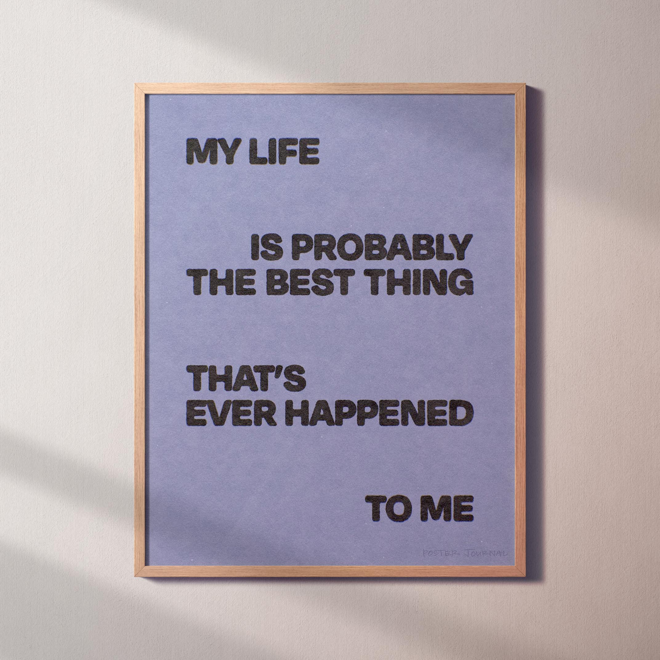HAPPENED PRINT