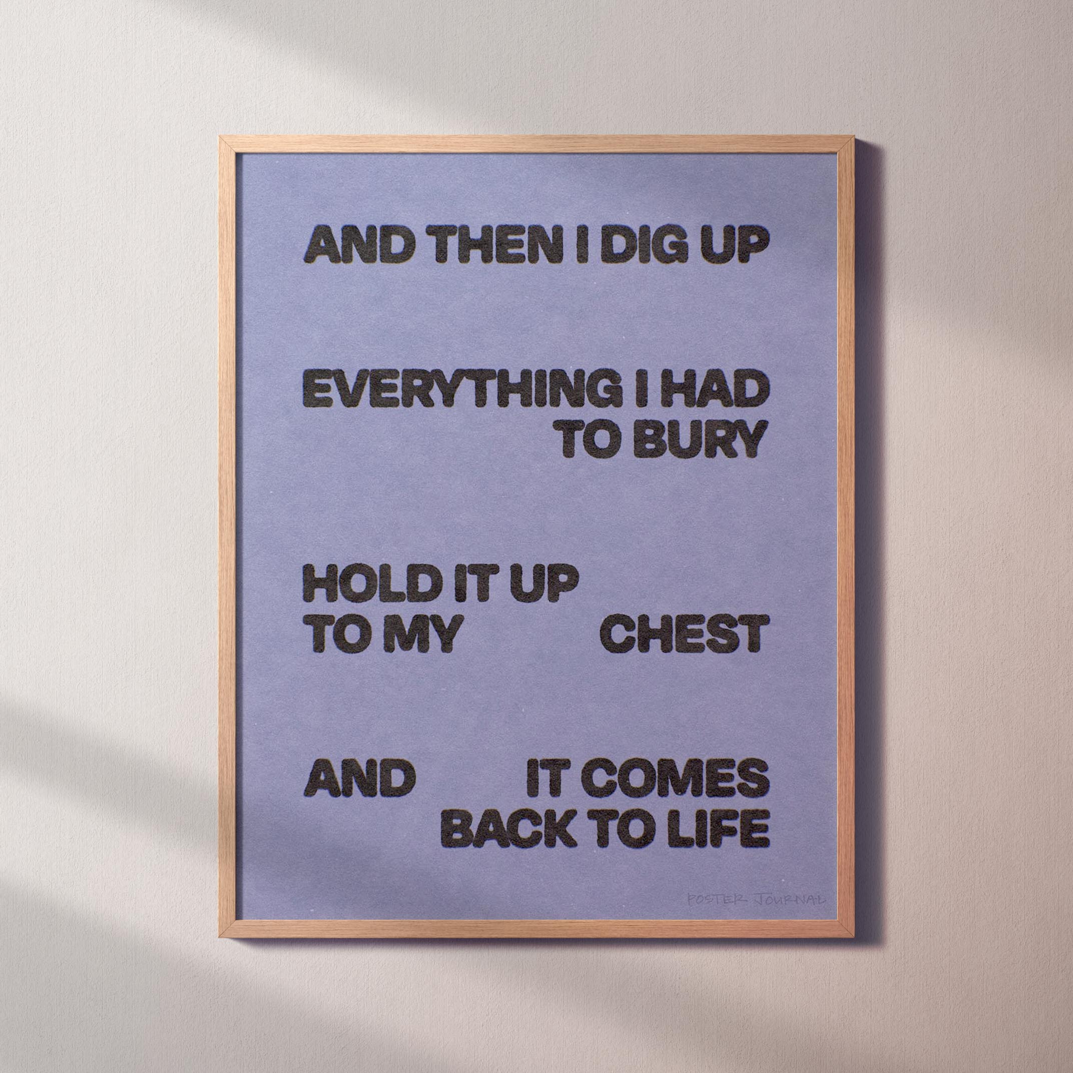 BURY PRINT
