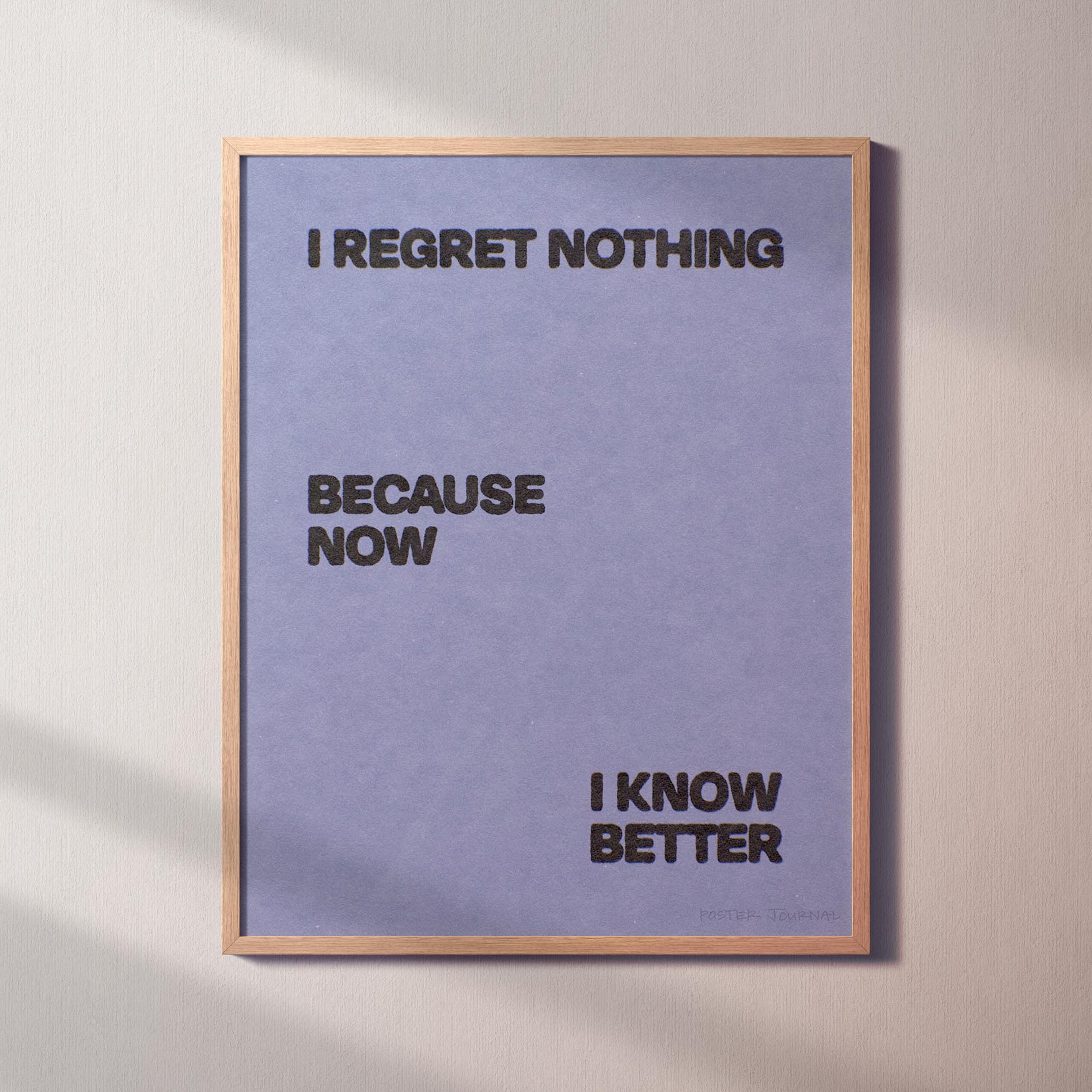 REGRET PRINT