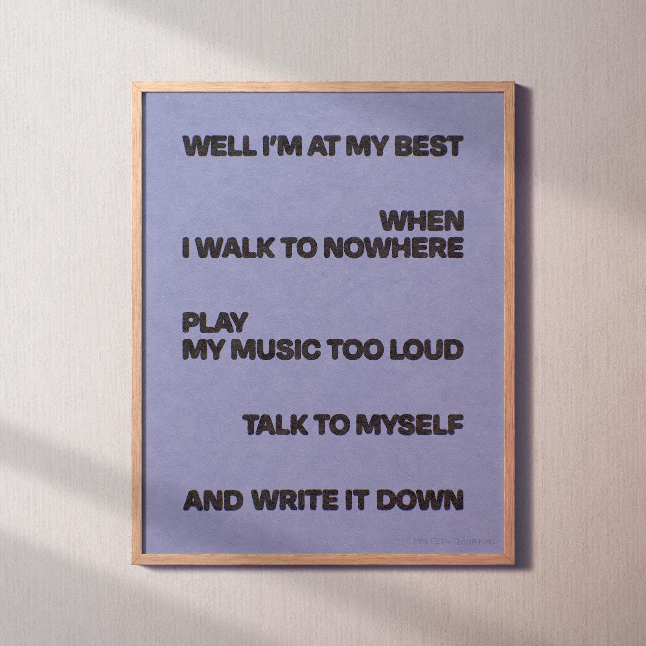 NOWHERE PRINT