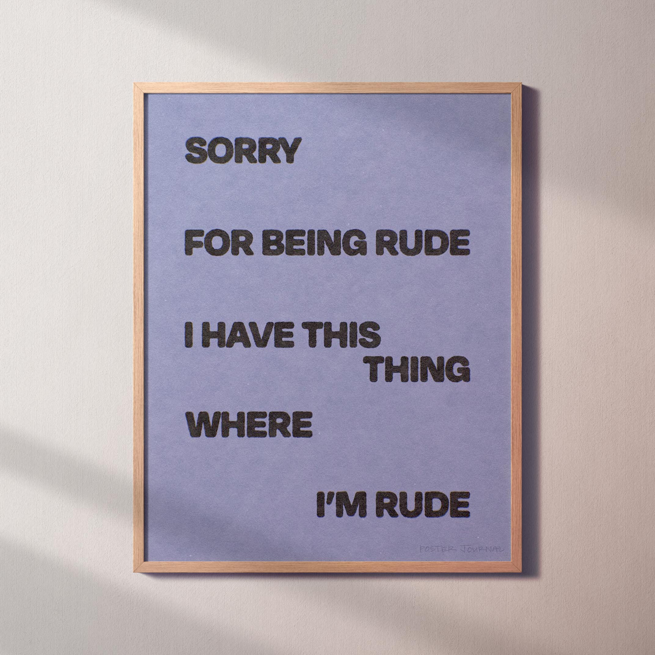 RUDE PRINT