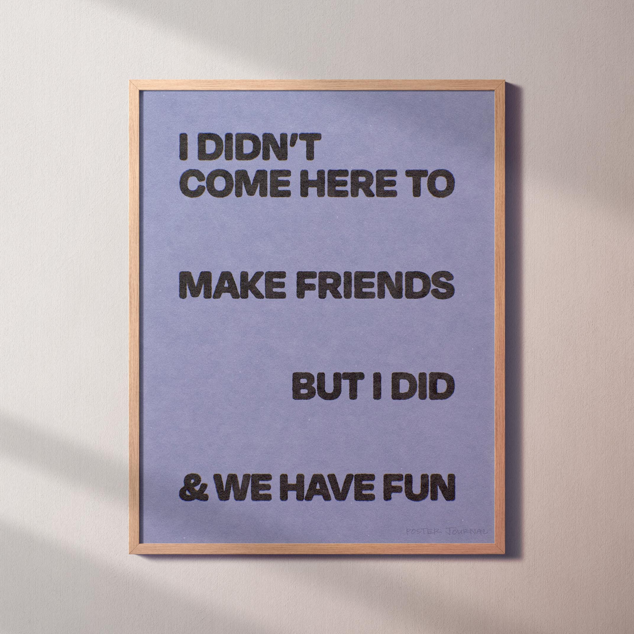FRIENDS PRINT