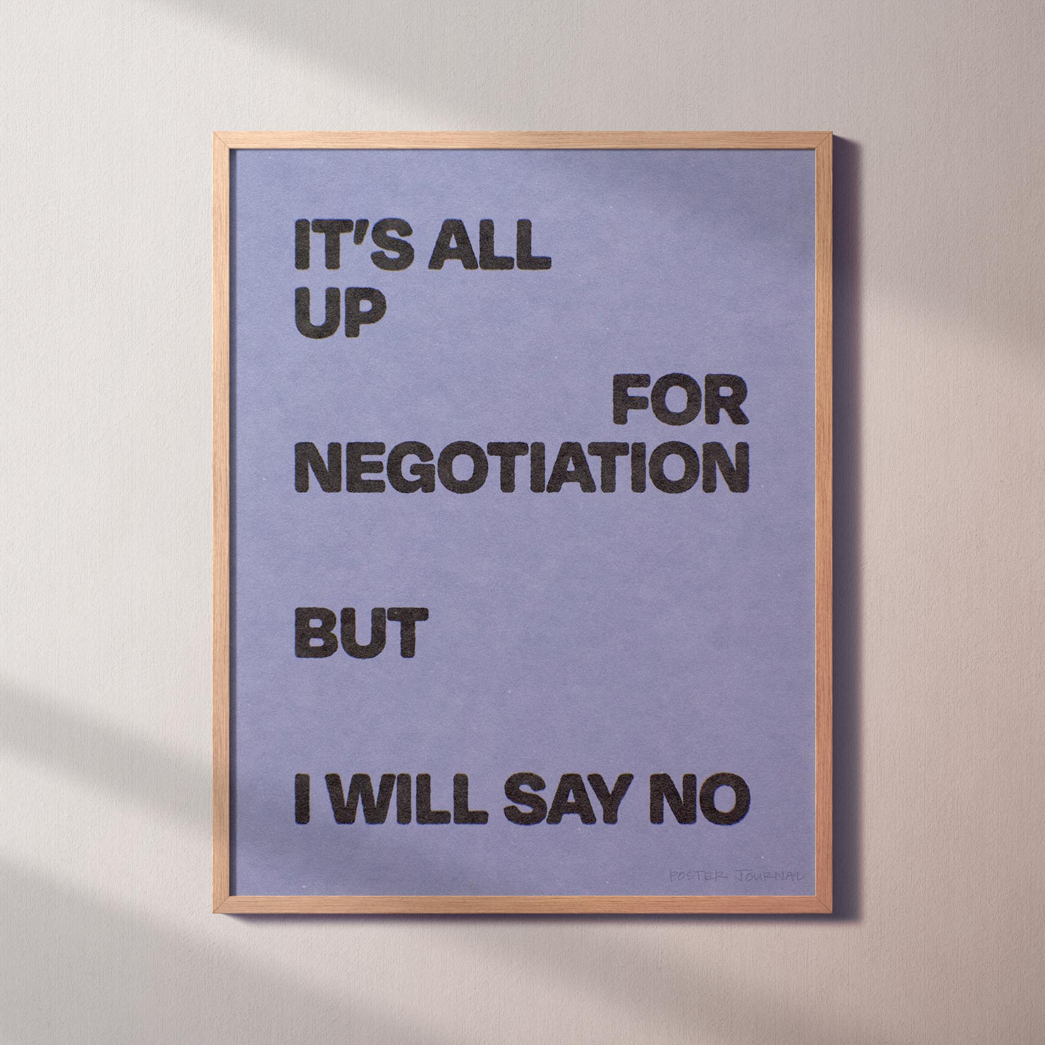 NEGOTIATION PRINT