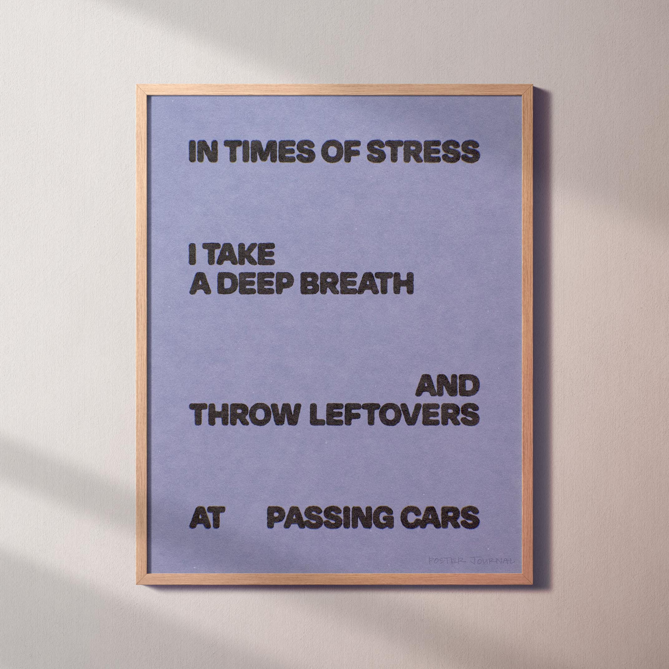 LEFTOVERS PRINT