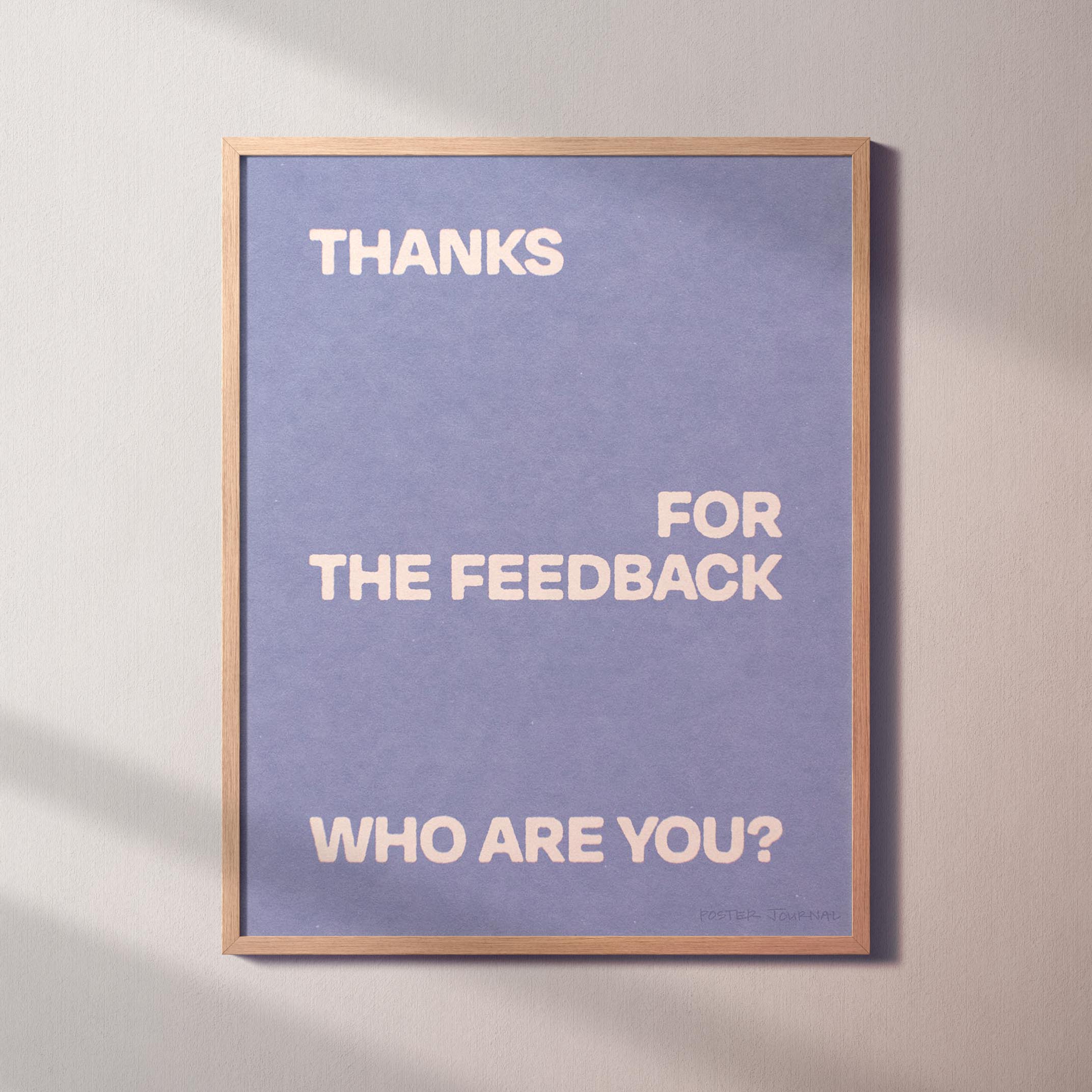 FEEDBACK PRINT