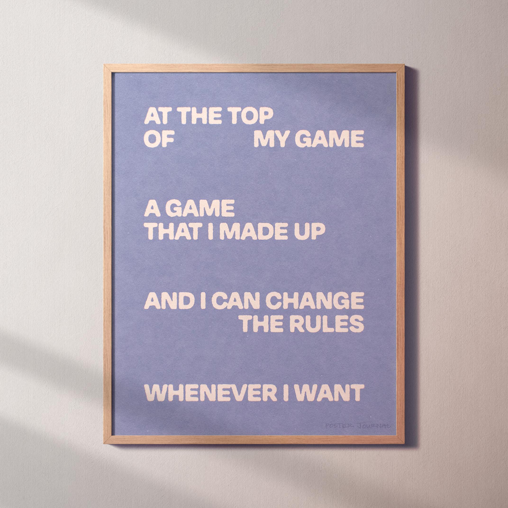 GAME PRINT