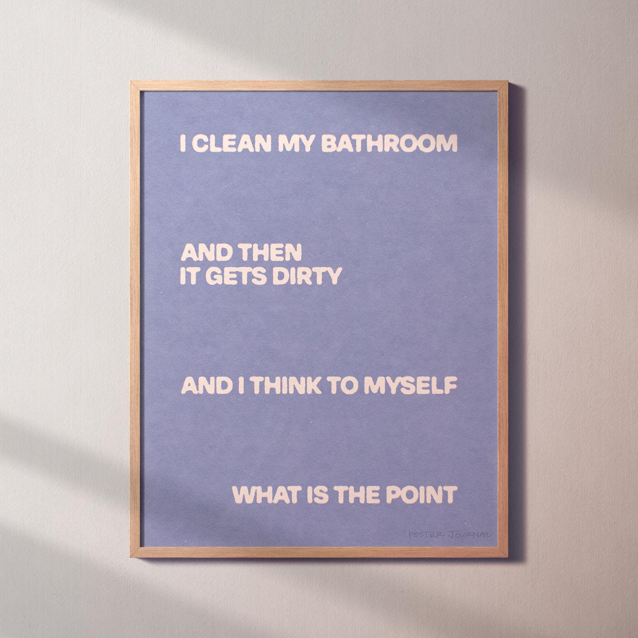 BATHROOM PRINT