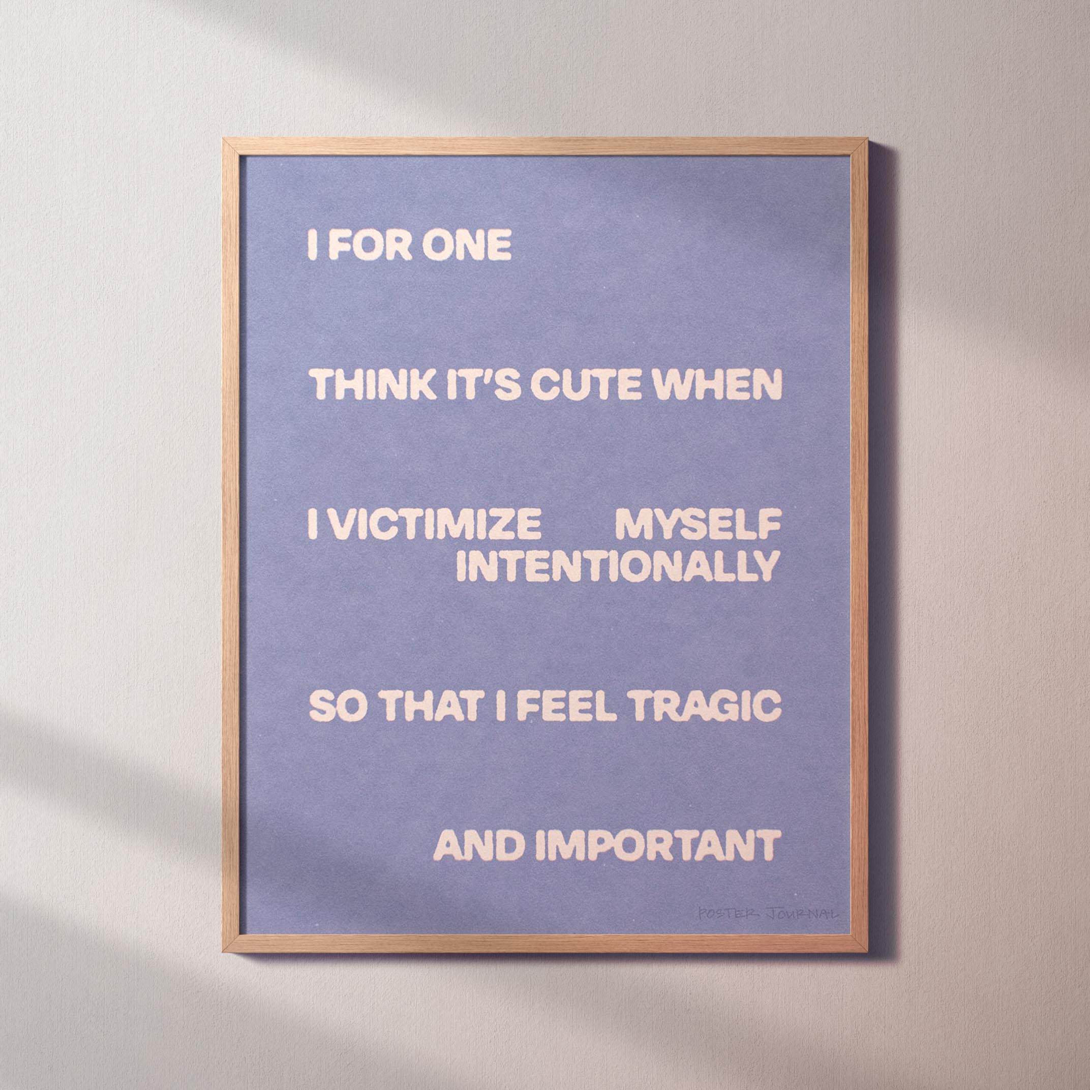TRAGIC PRINT
