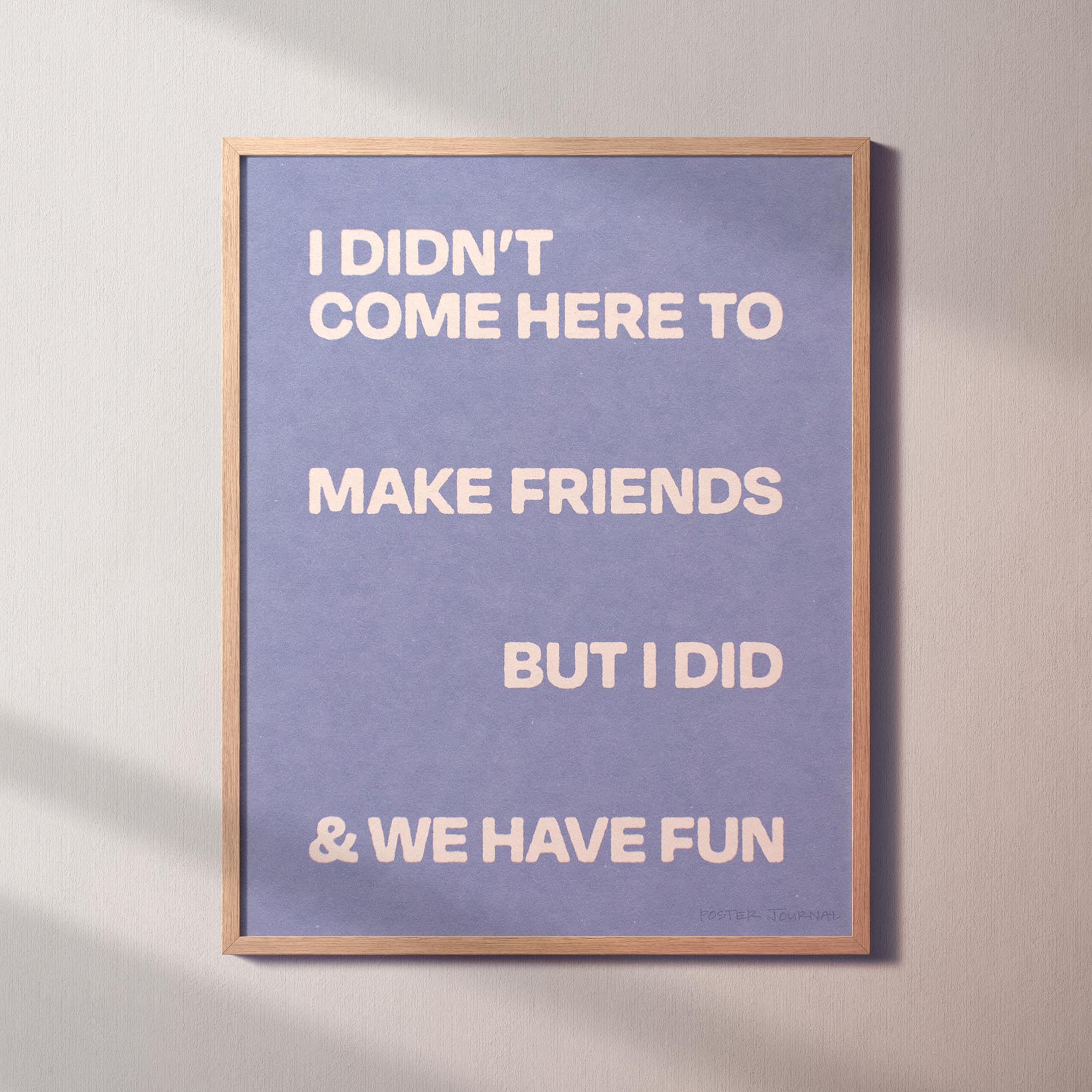 FRIENDS PRINT