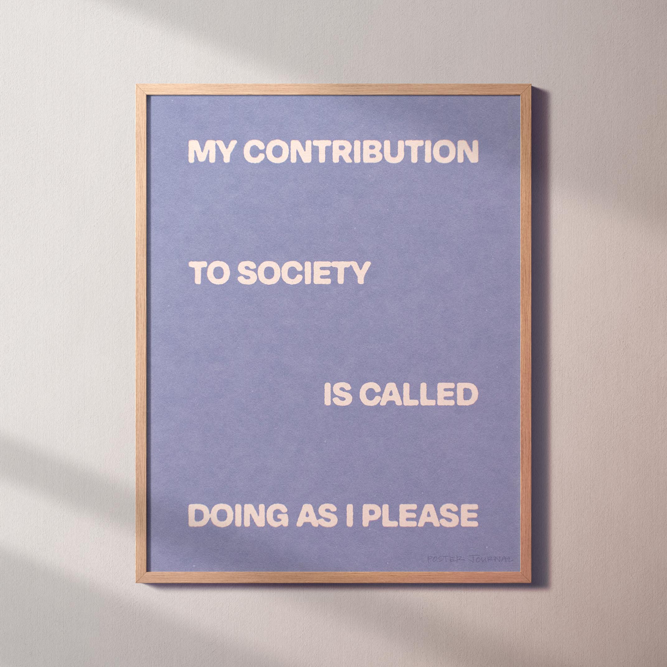 CONTRIBUTION PRINT
