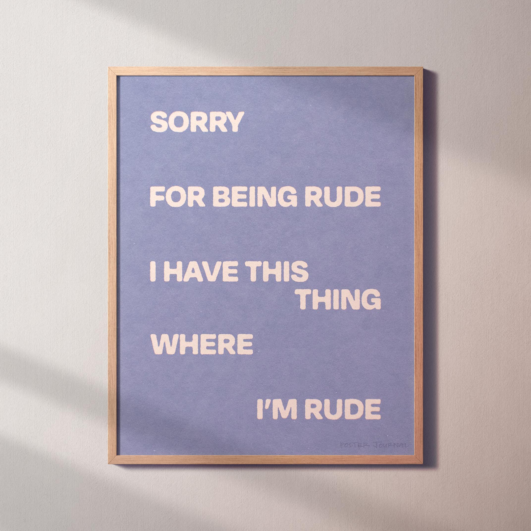 RUDE PRINT