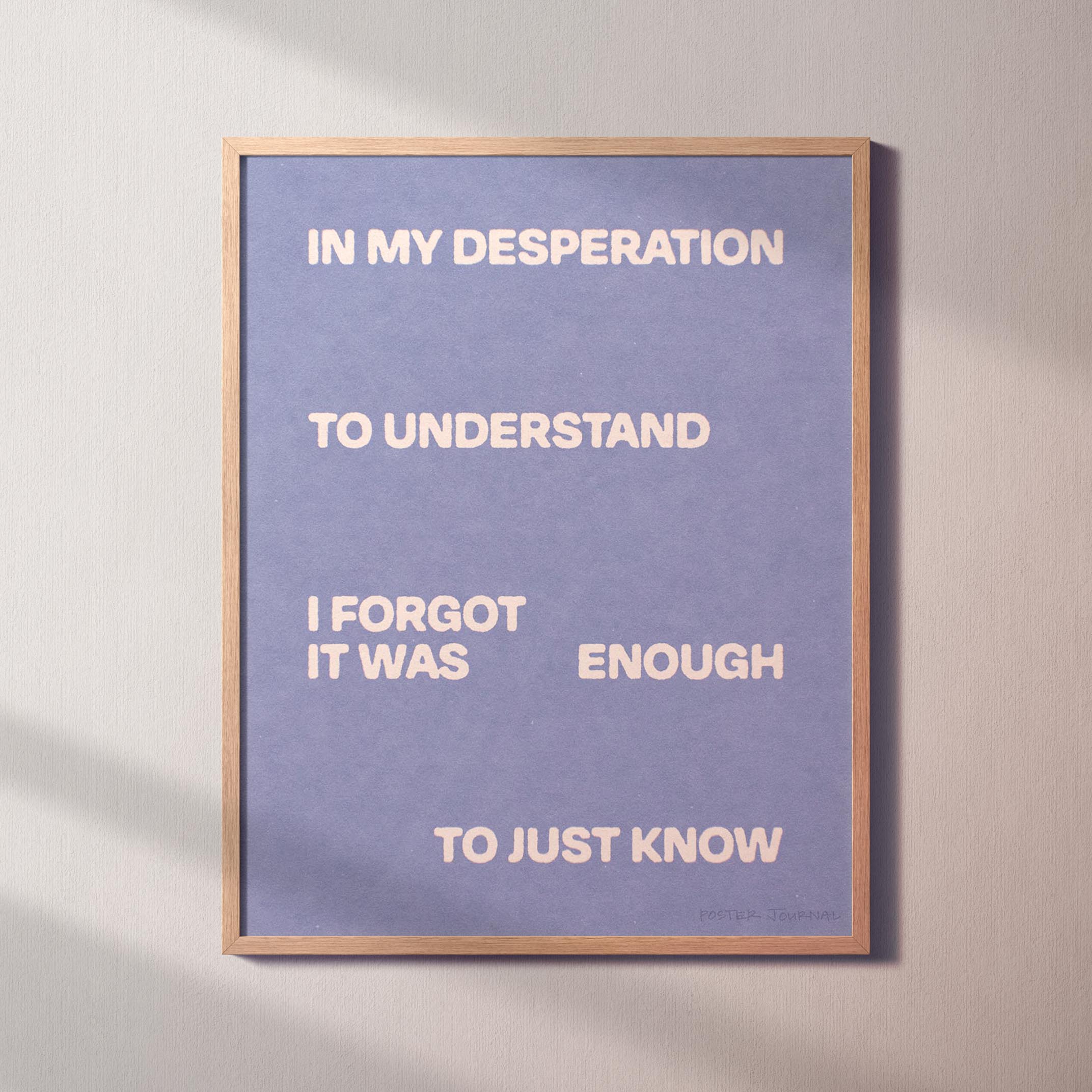 DESPERATION PRINT