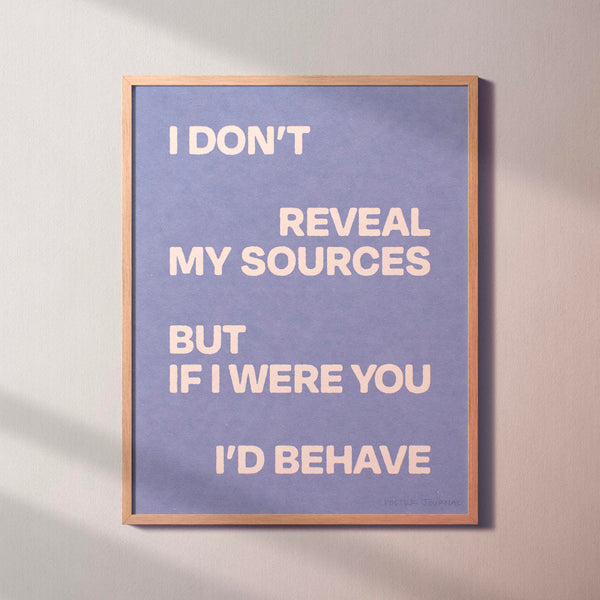 SOURCES PRINT