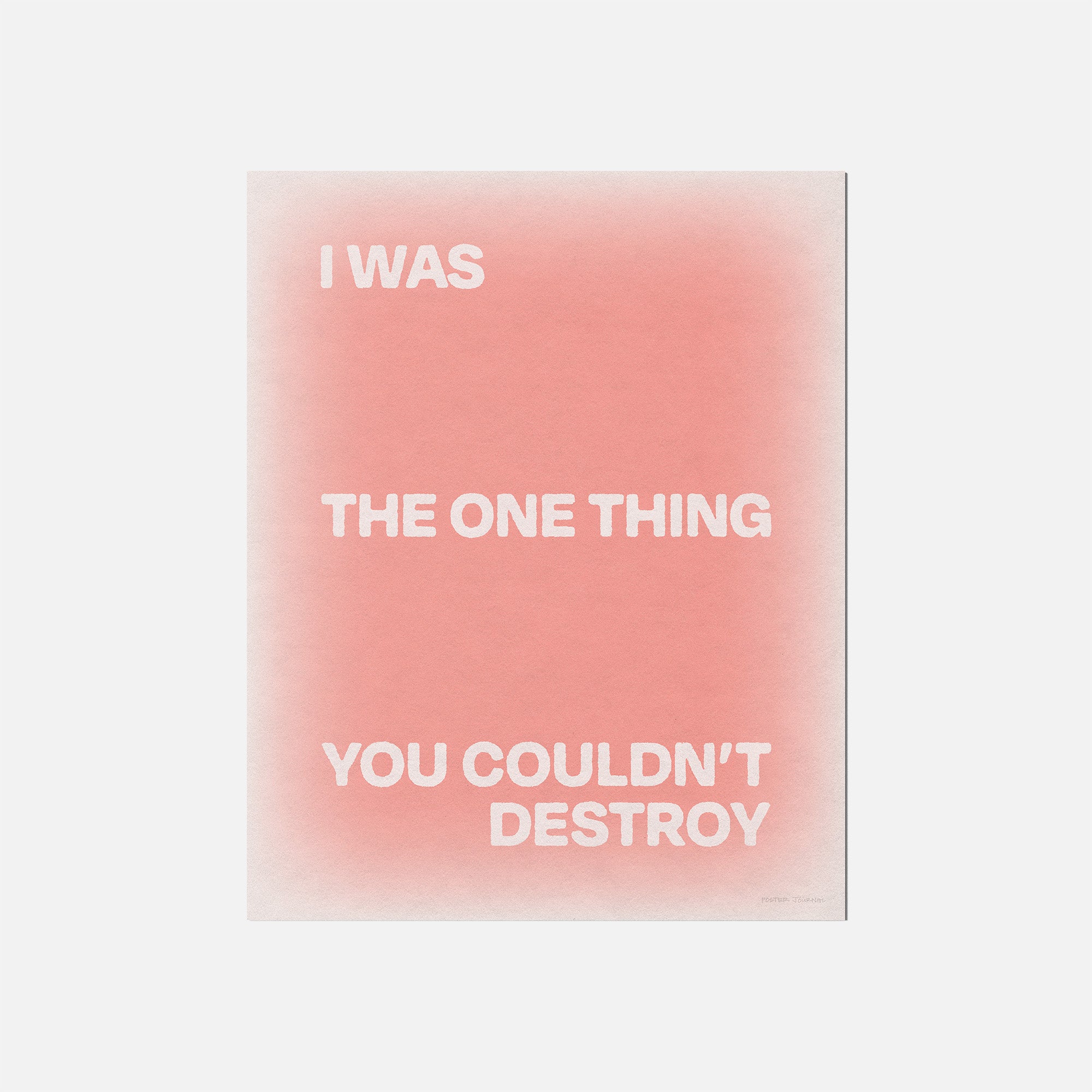 DESTROY PRINT