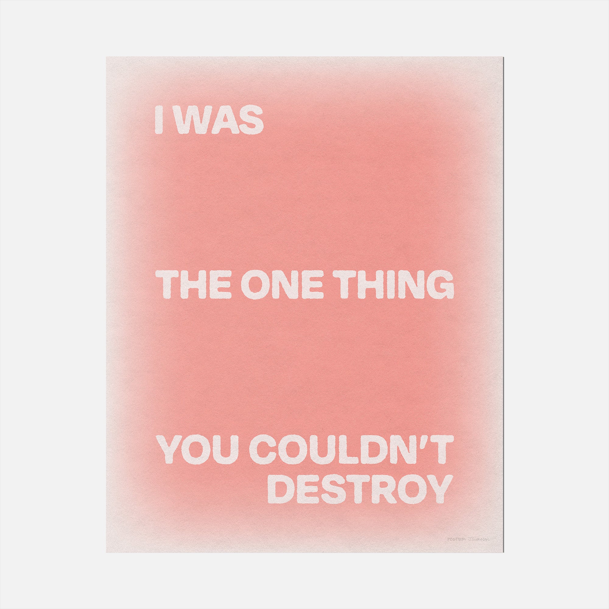 DESTROY PRINT