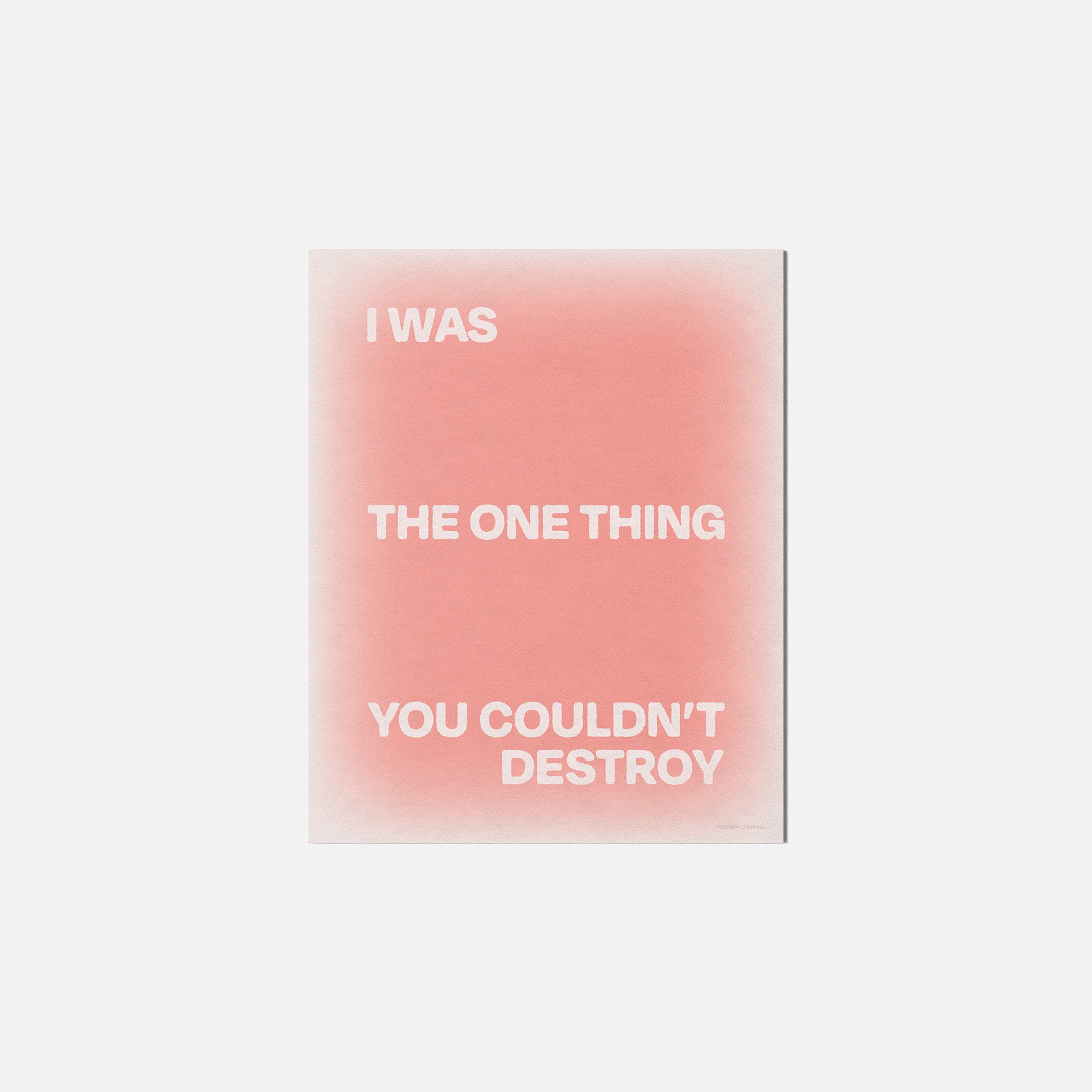 DESTROY PRINT