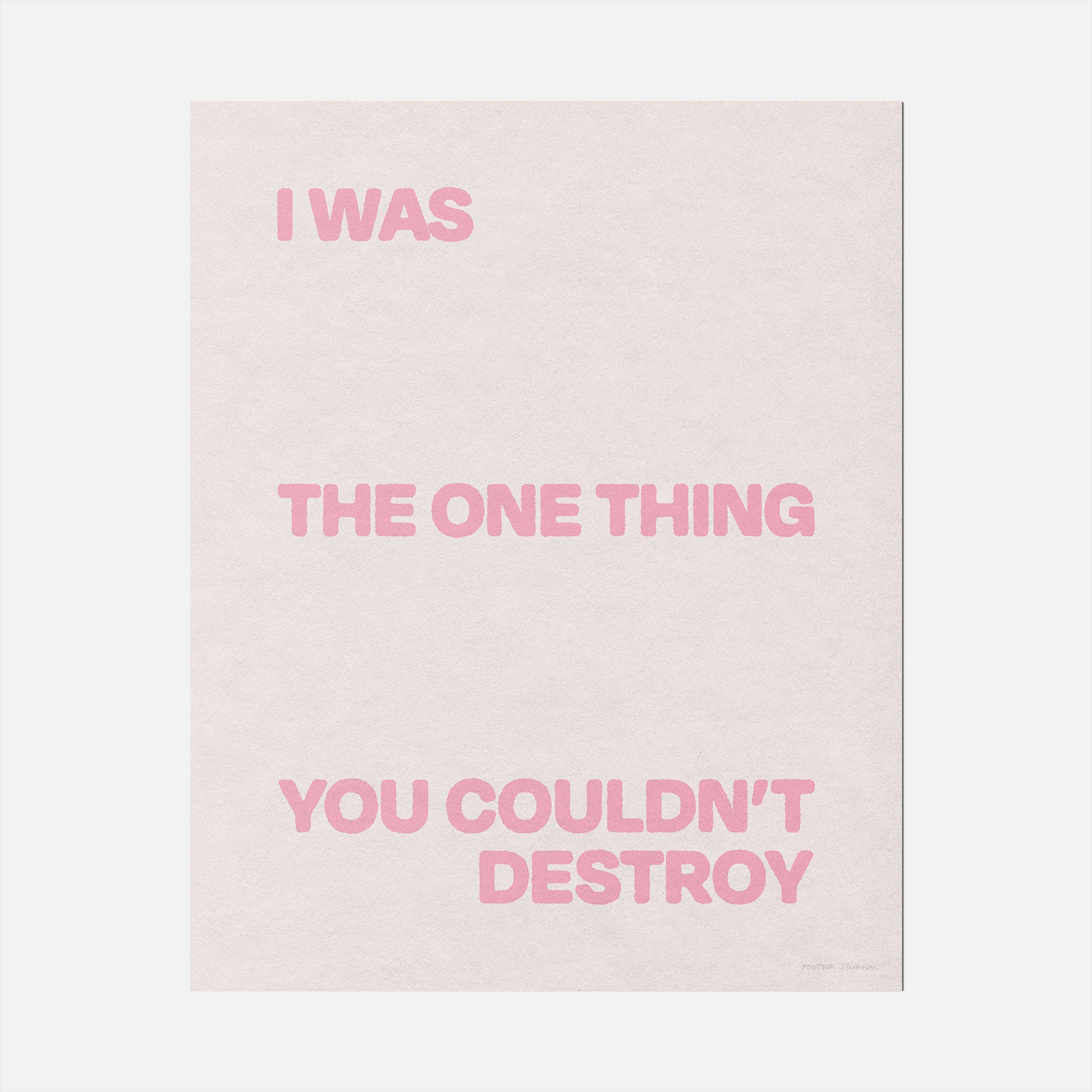 DESTROY PRINT