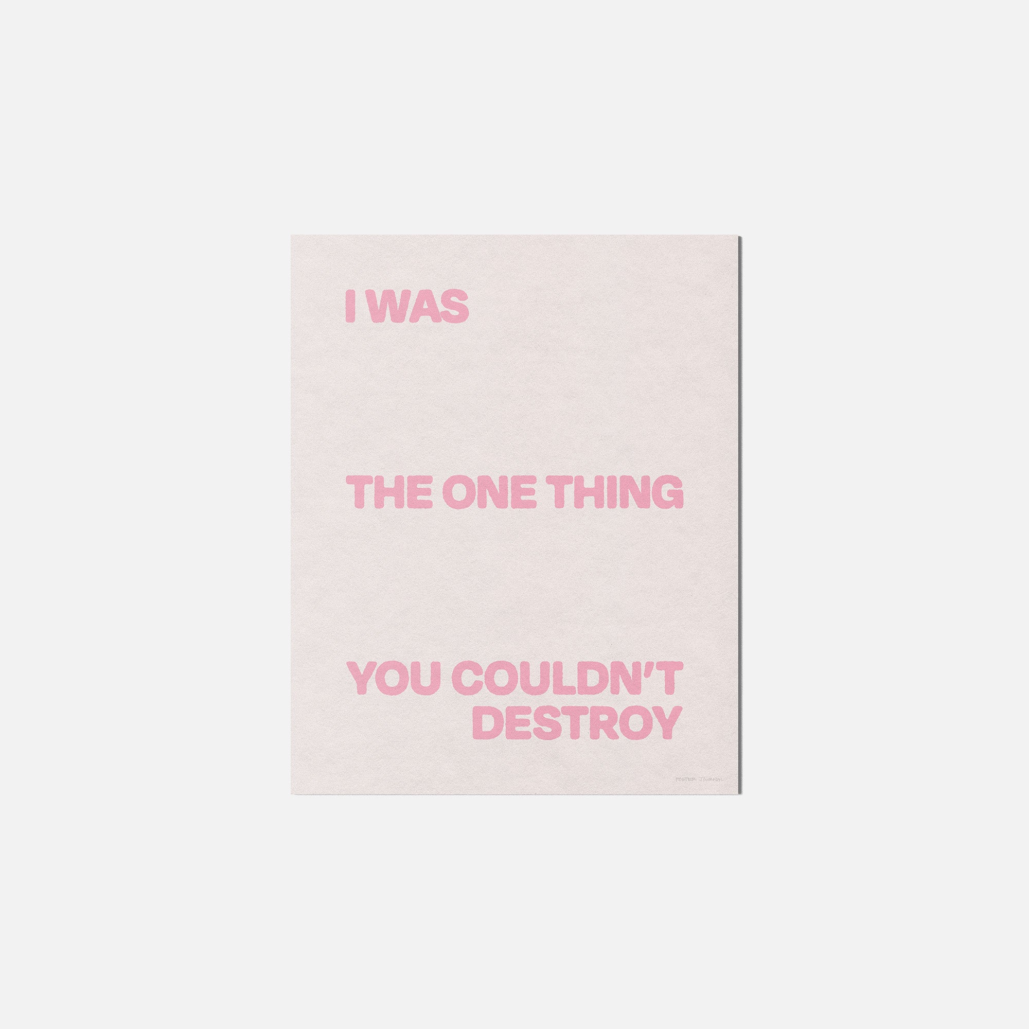 DESTROY PRINT