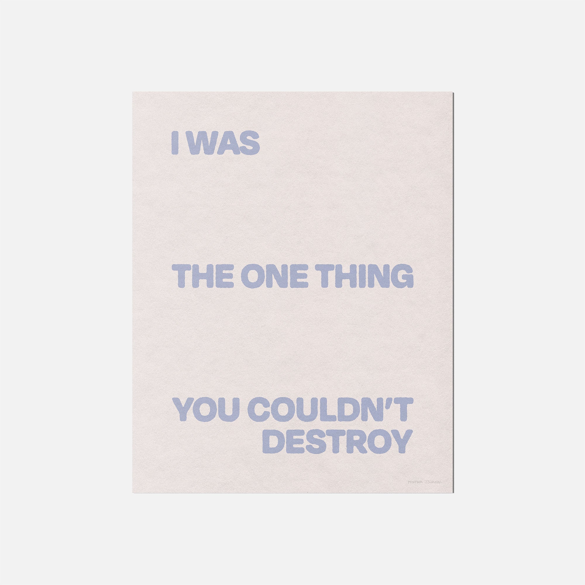 DESTROY PRINT