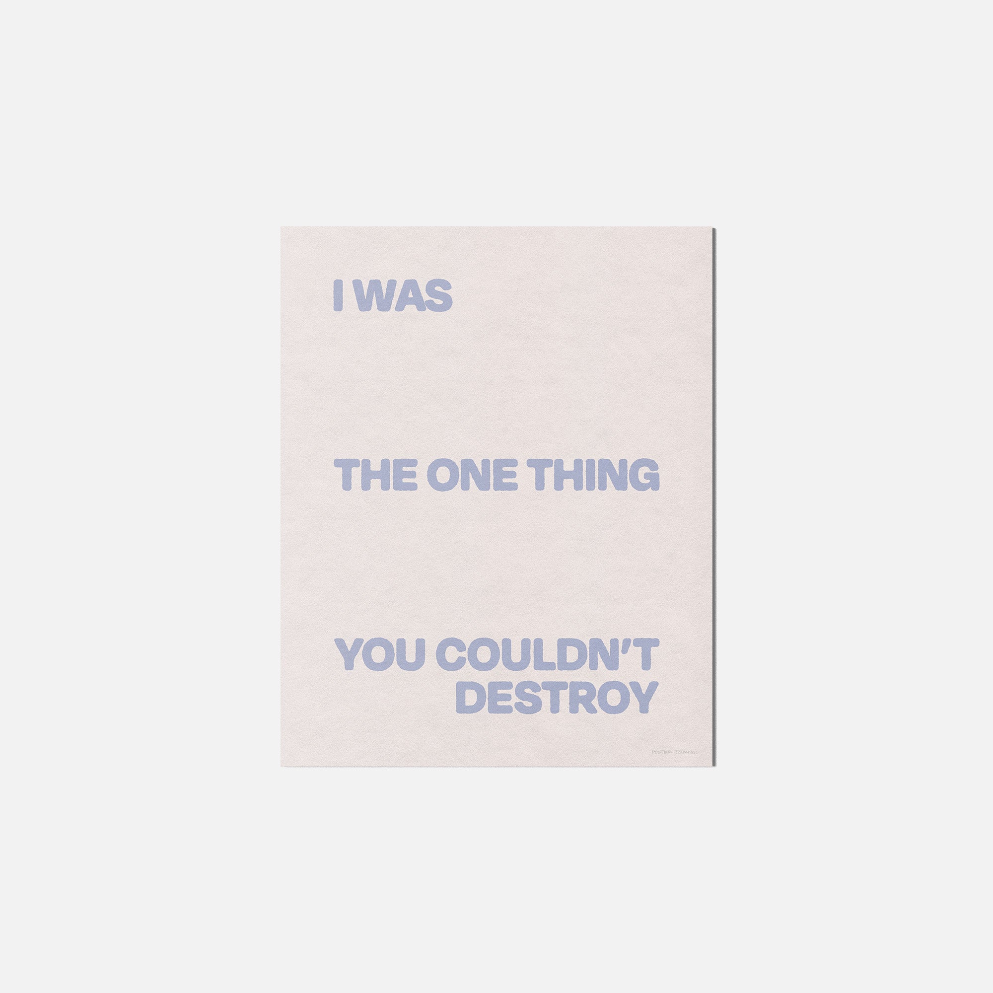 DESTROY PRINT
