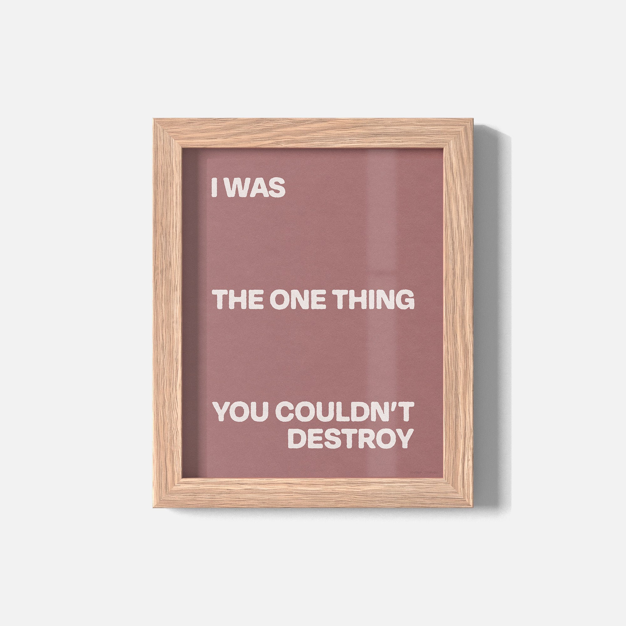 DESTROY PRINT