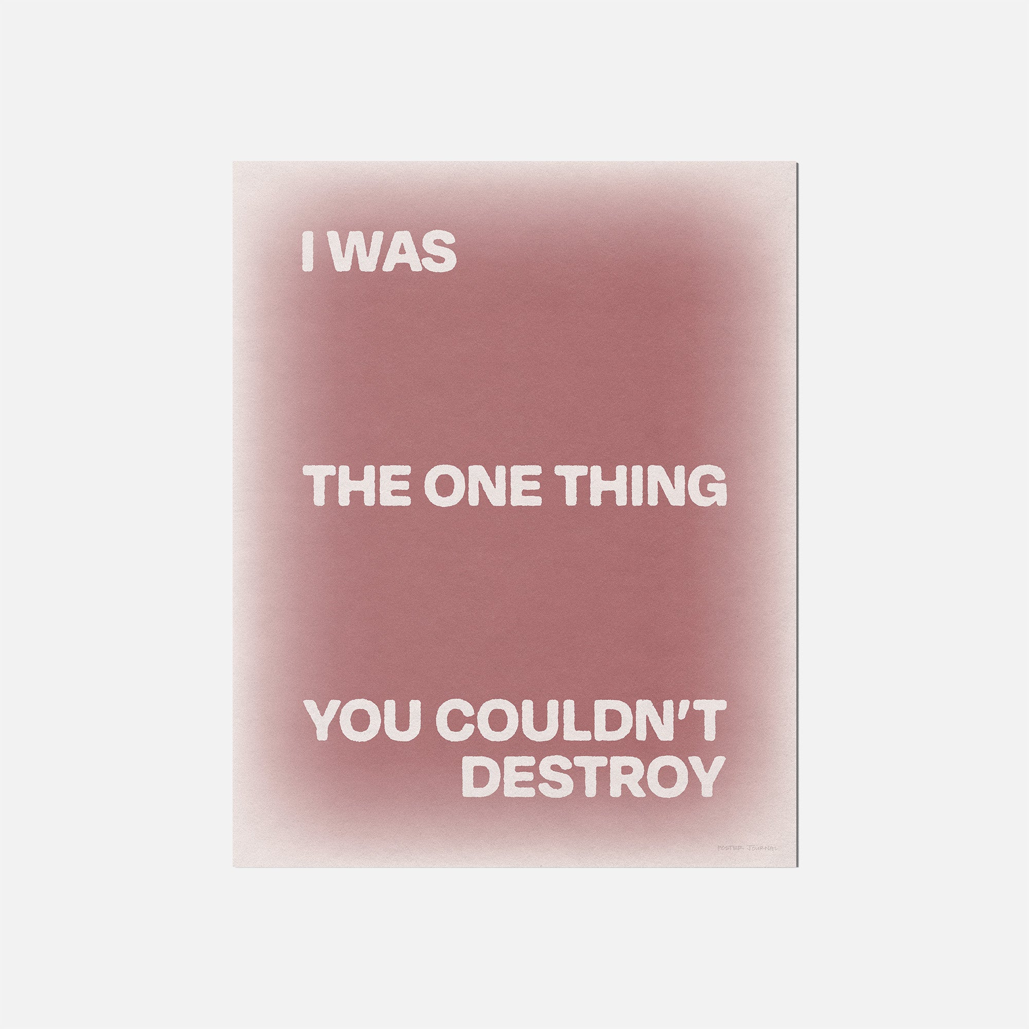 DESTROY PRINT