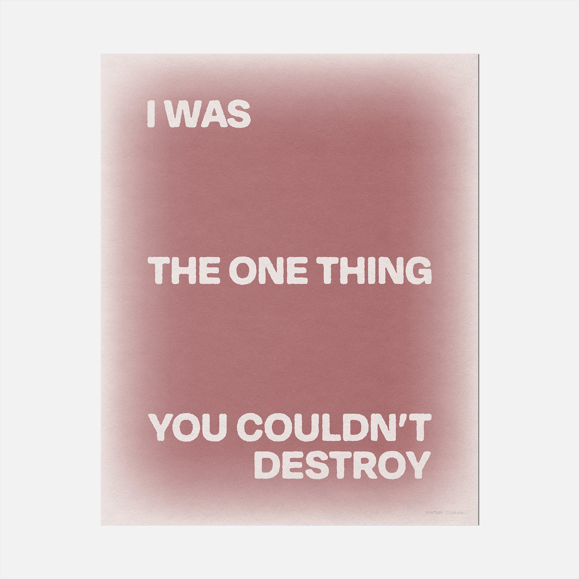 DESTROY PRINT