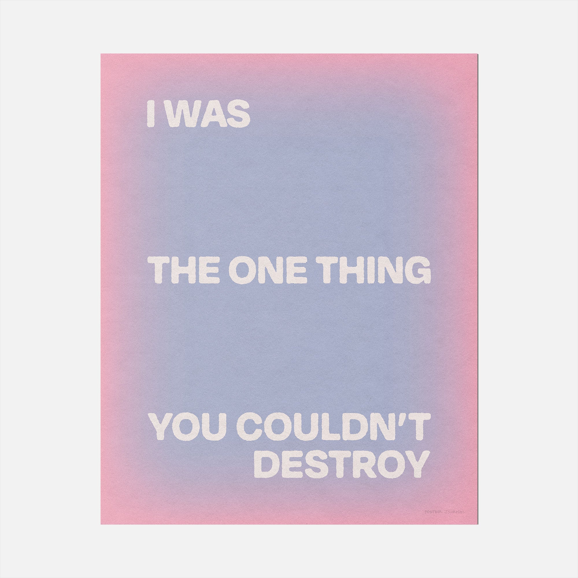 DESTROY PRINT