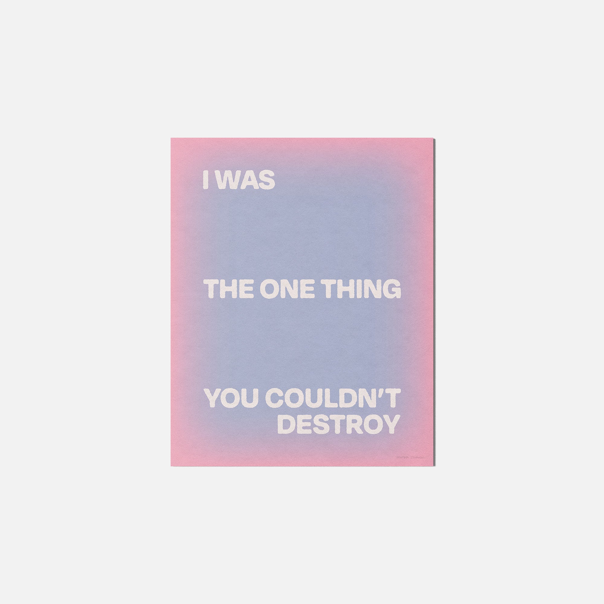 DESTROY PRINT